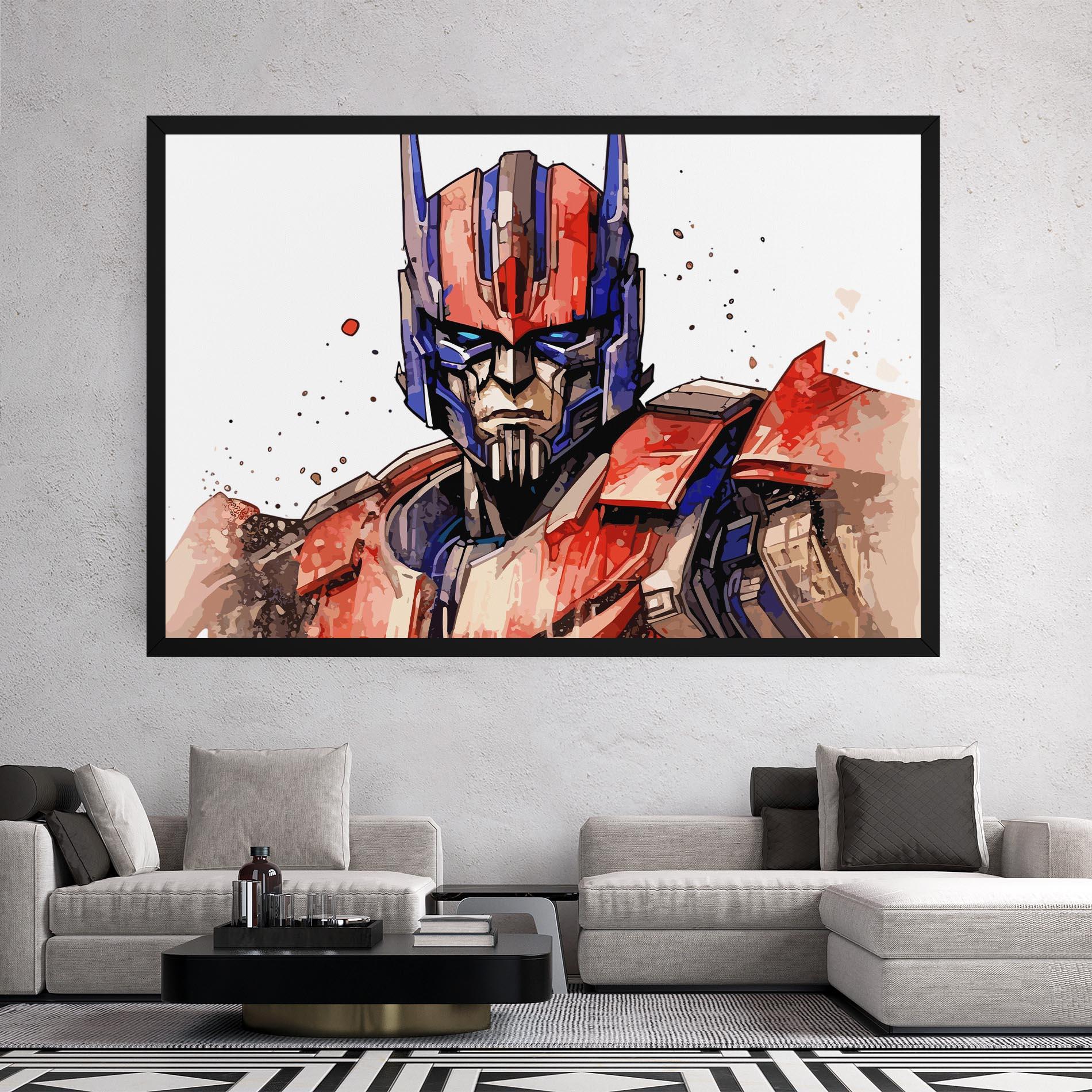 Tablou Canvas Optimus Prime mockup 2