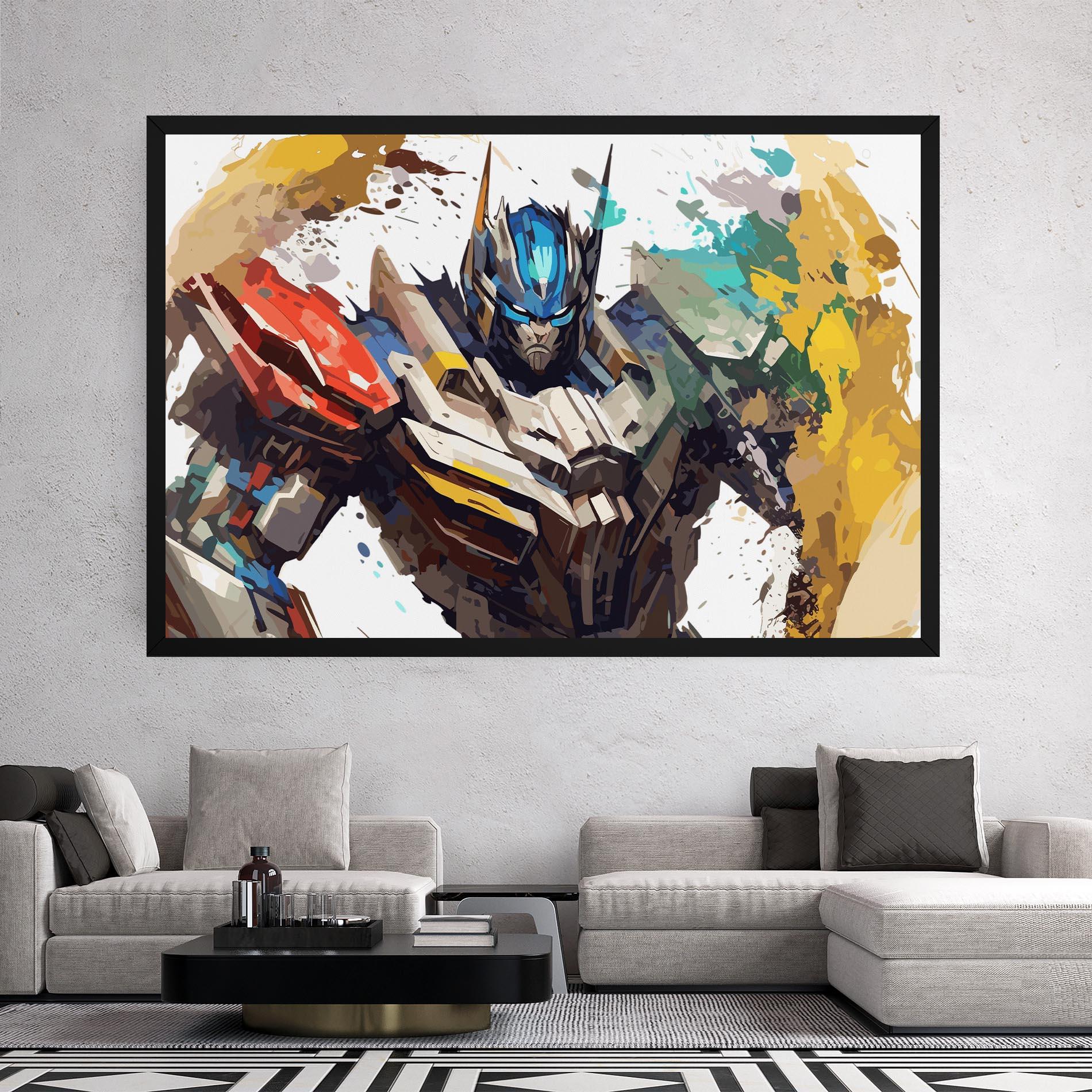 Tablou Canvas Transformers Splash mockup 2