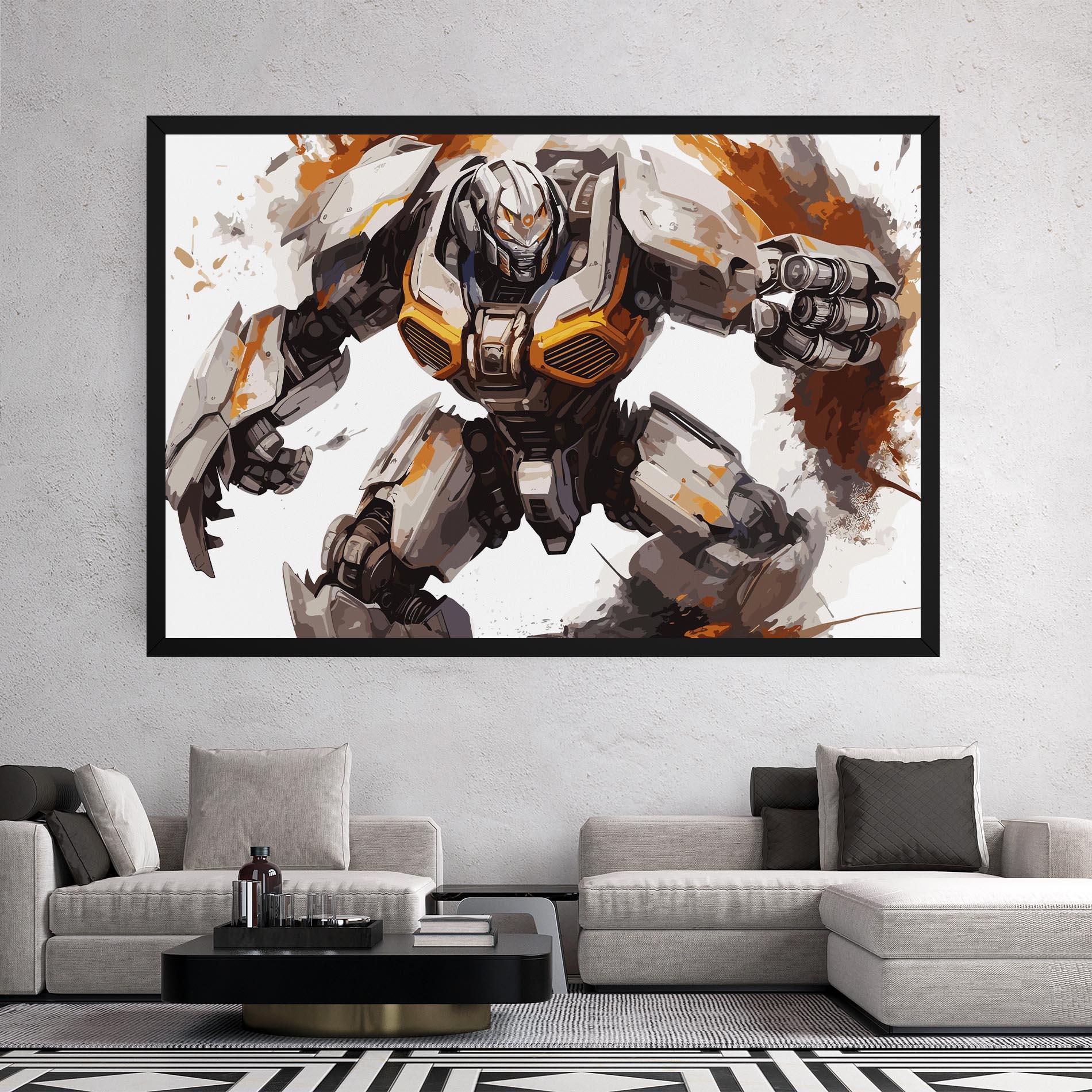 Tablou Canvas Transformers Unleash mockup 2
