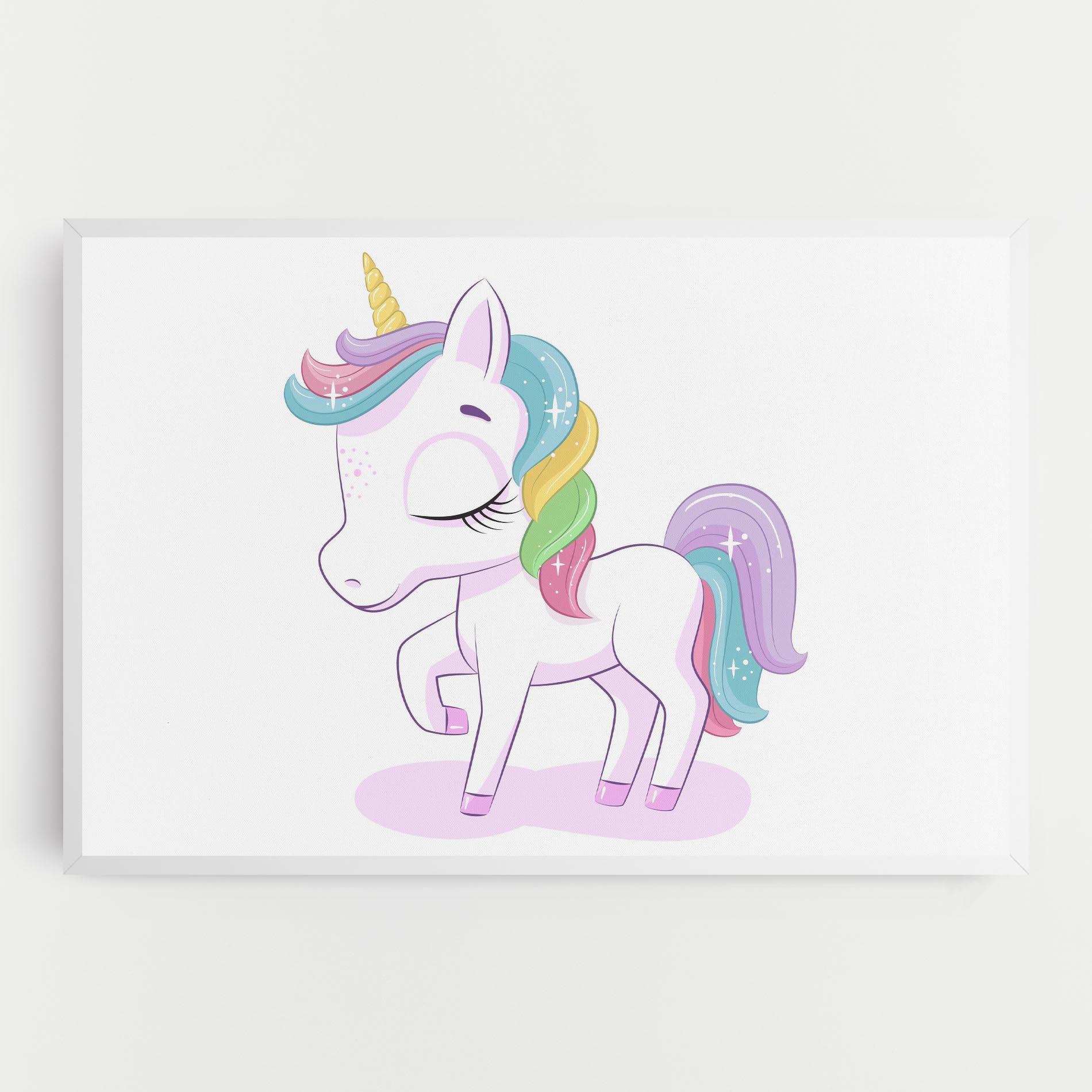 Tablou Canvas Unicorn mockup 0
