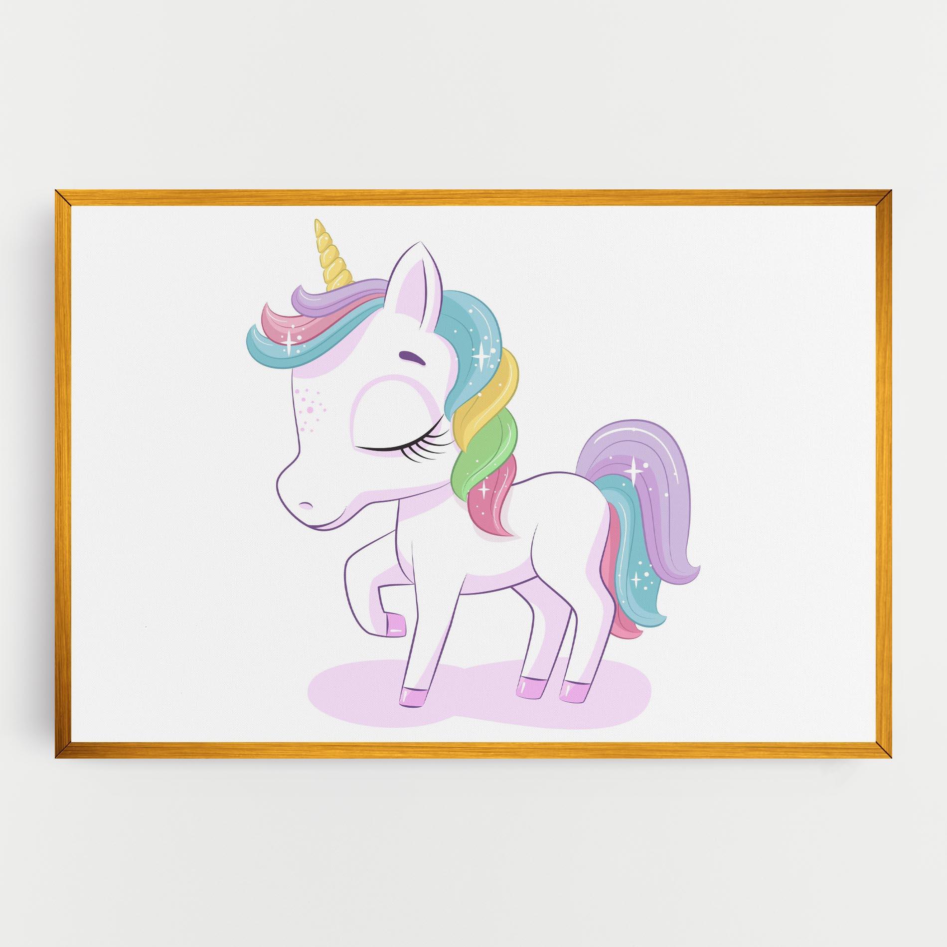Tablou Canvas Unicorn mockup 0