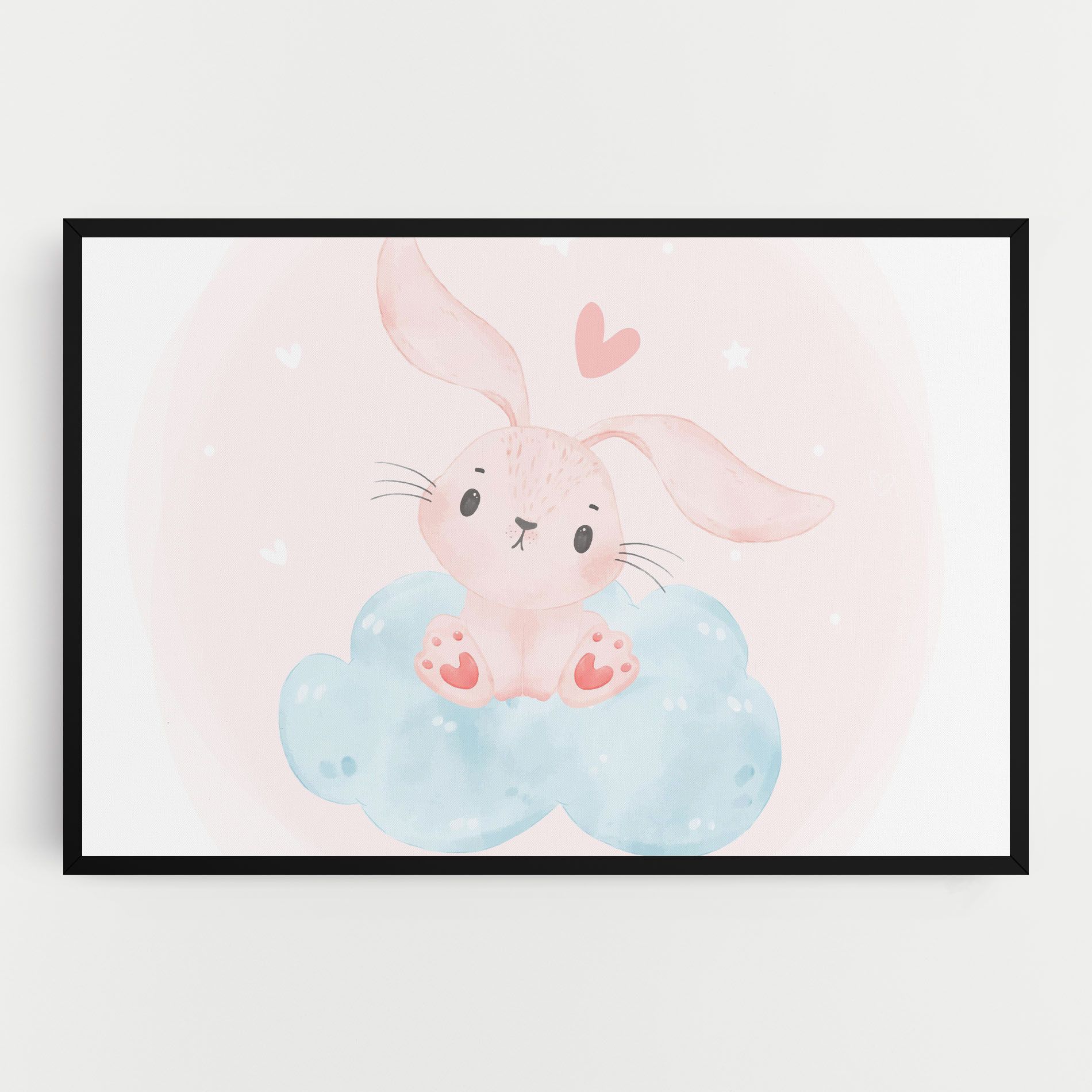 Cloud Pink Bunny mockup 0
