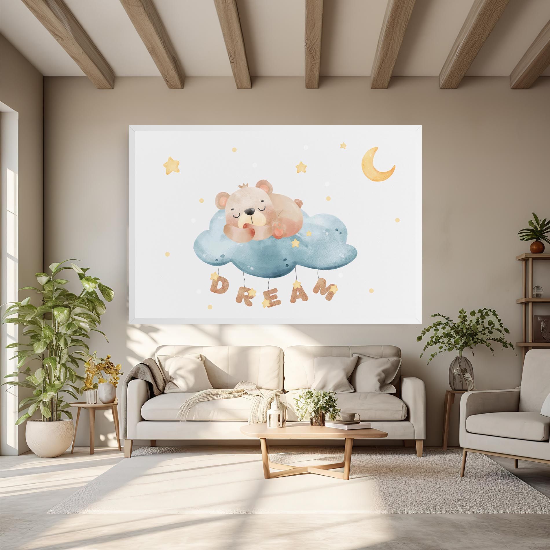 Dream Sleepy Bear mockup 6