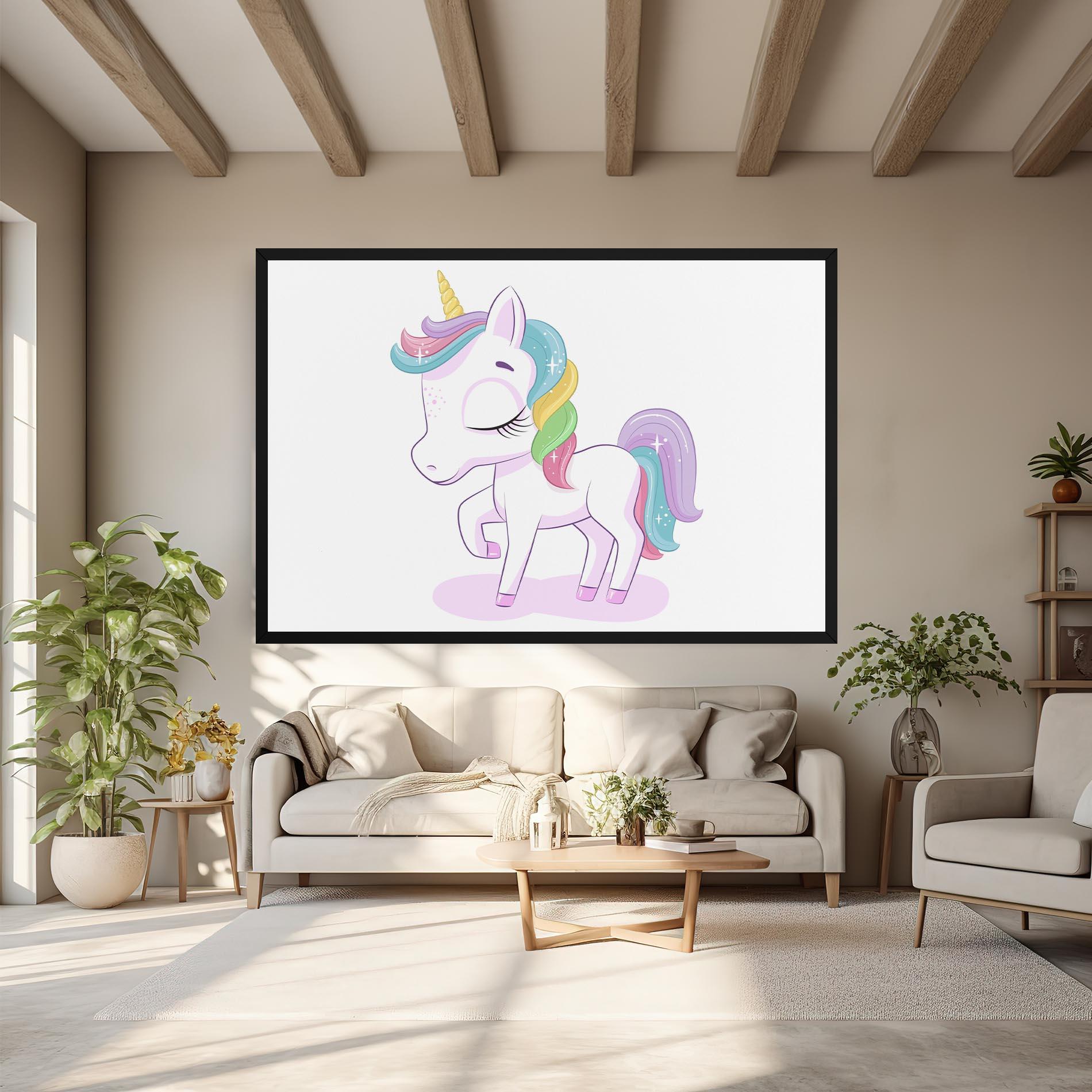 Tablou Canvas Unicorn mockup 6