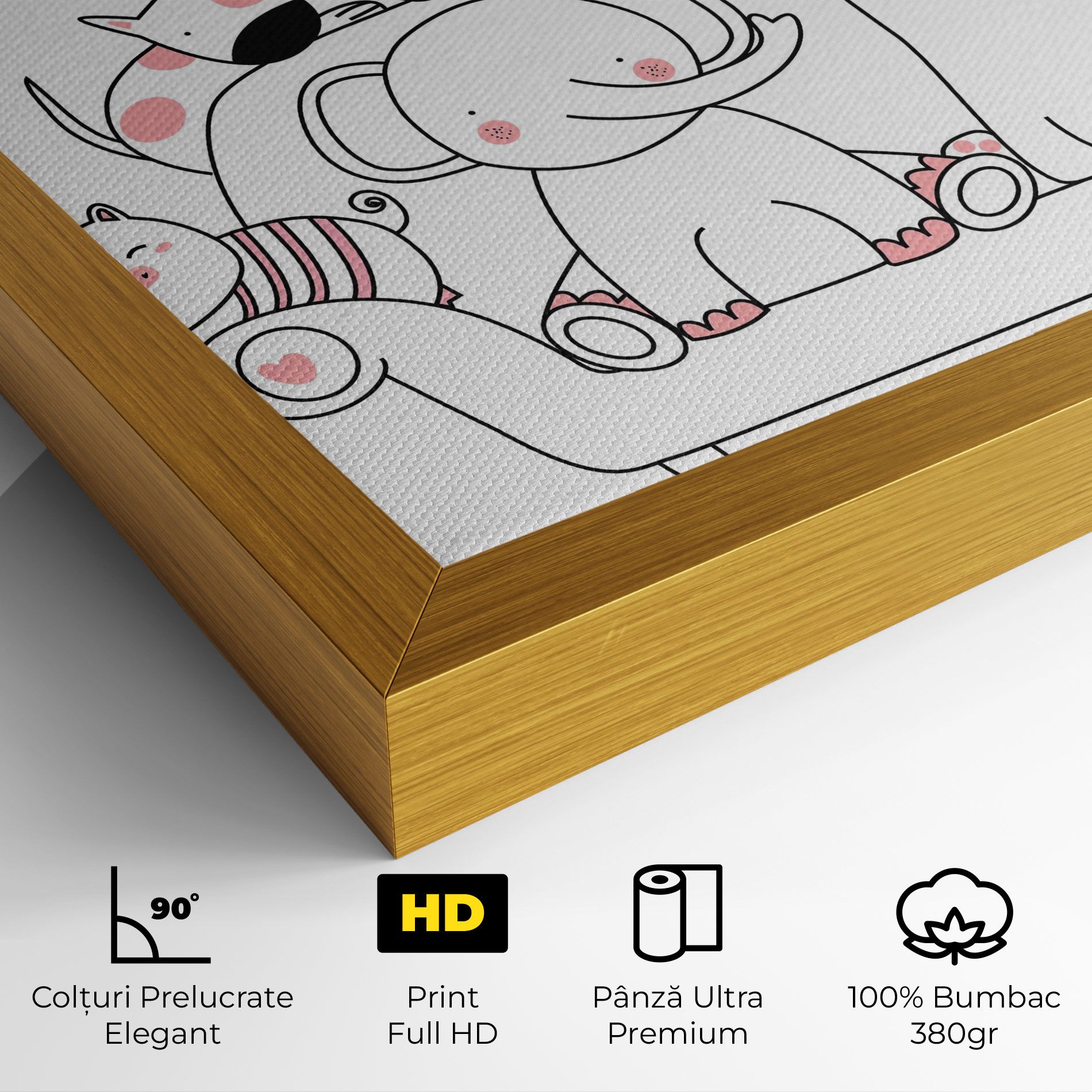 Be Happy Animals mockup 4