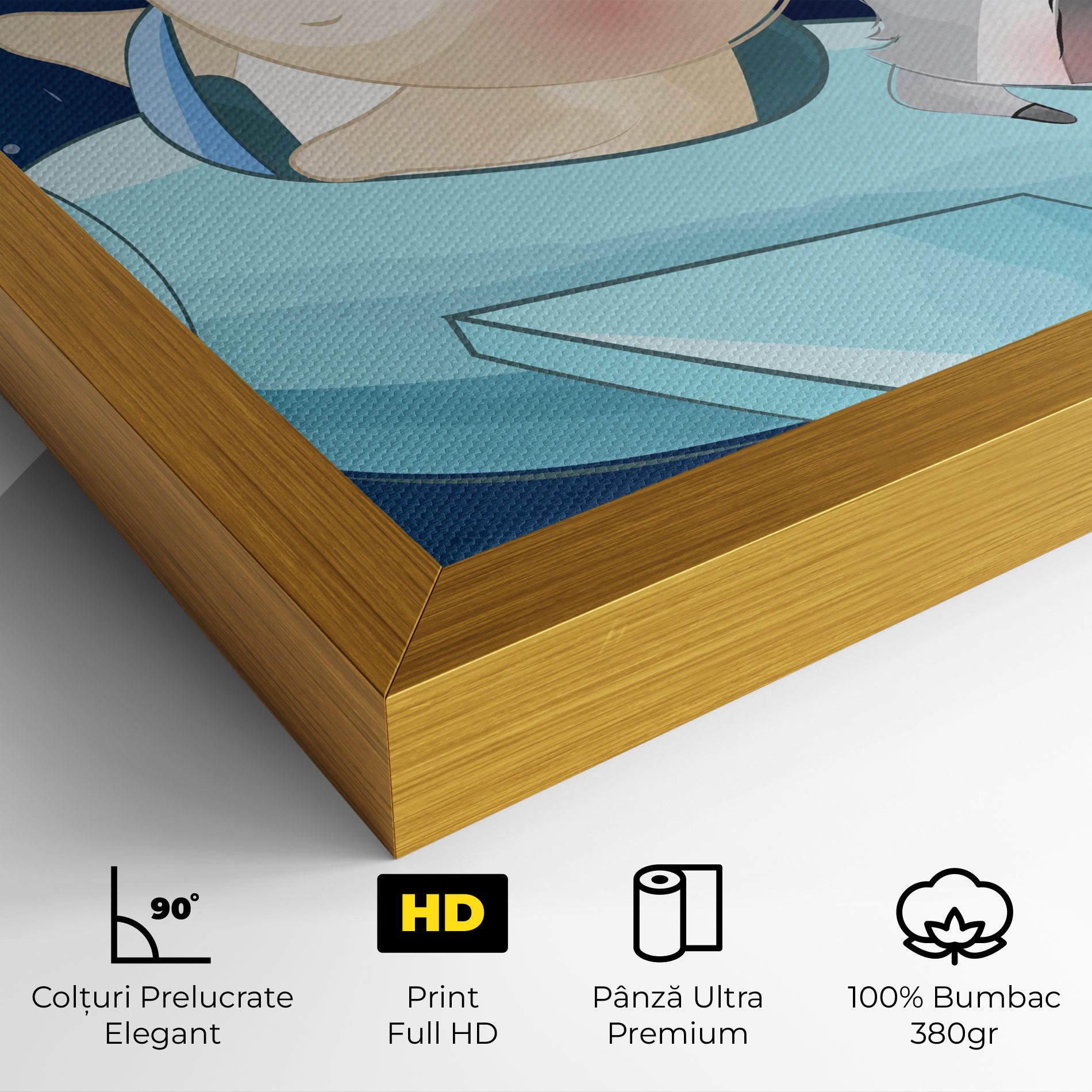 Bear Flying Star mockup 4