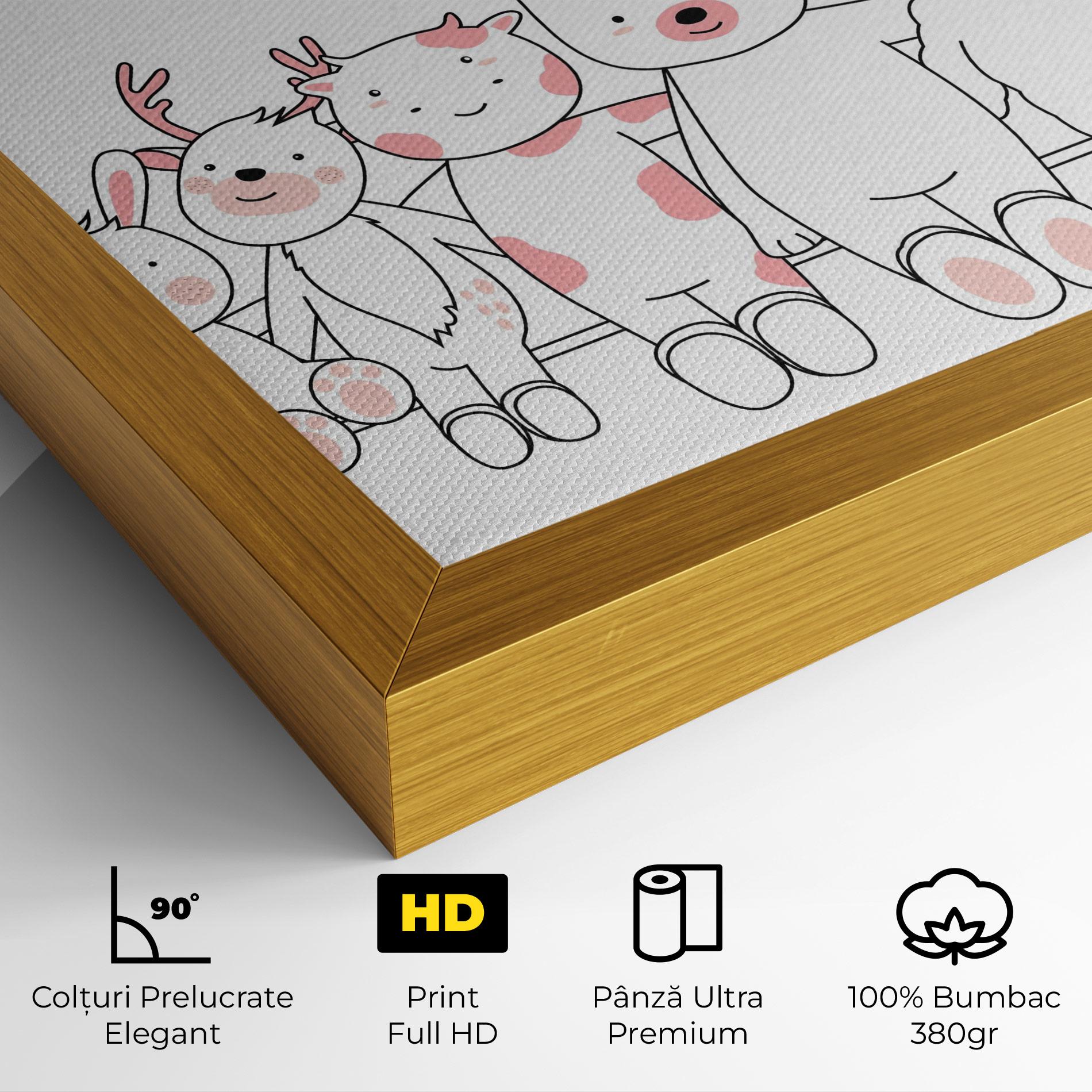 Tablou Canvas Friends Forever mockup 4