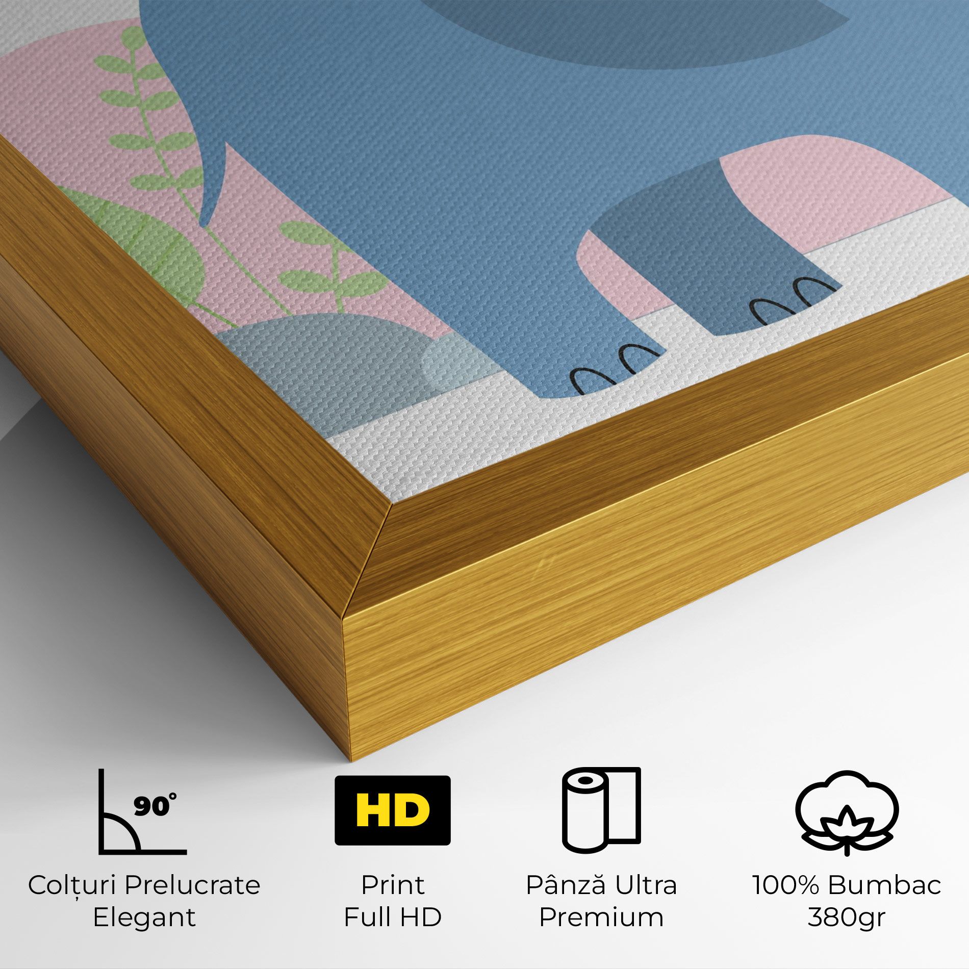 Leaf Cute Elephant mockup 4