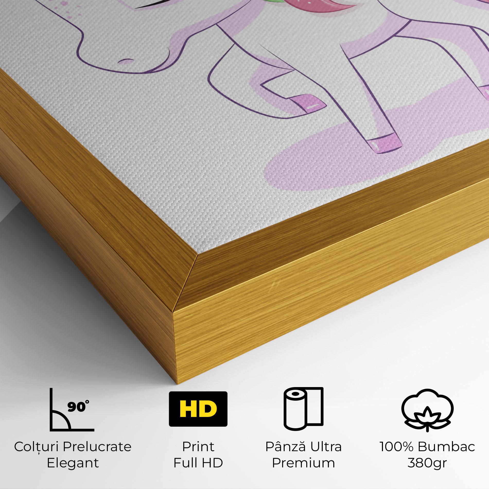 Tablou Canvas Unicorn mockup 4