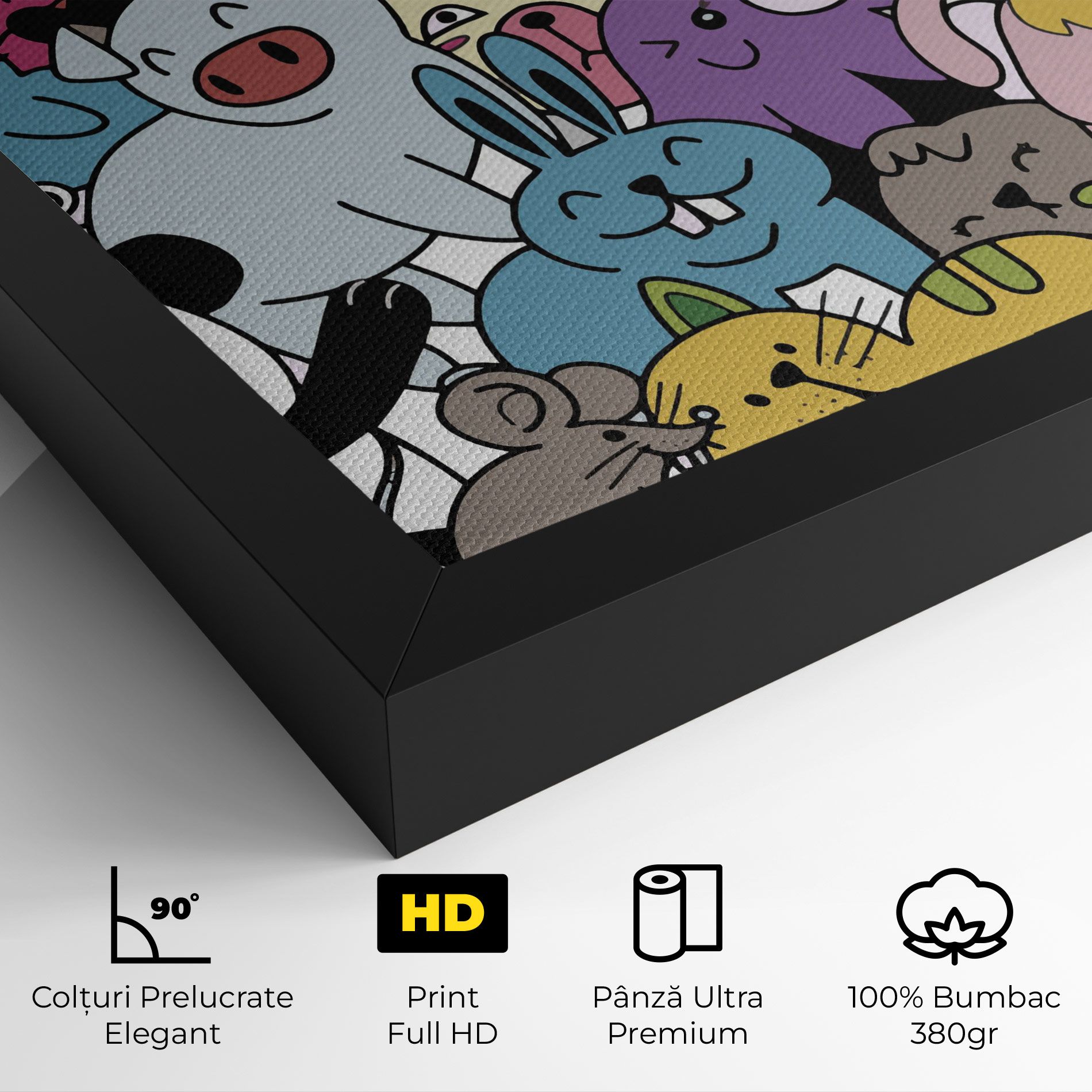 Animals Cartoon mockup 4