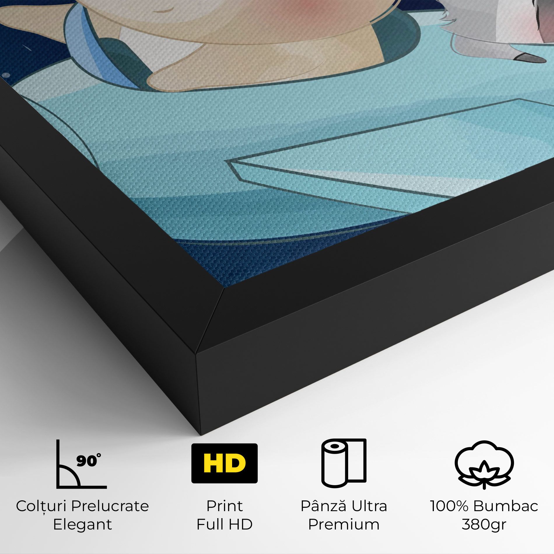 Bear Flying Star mockup 4