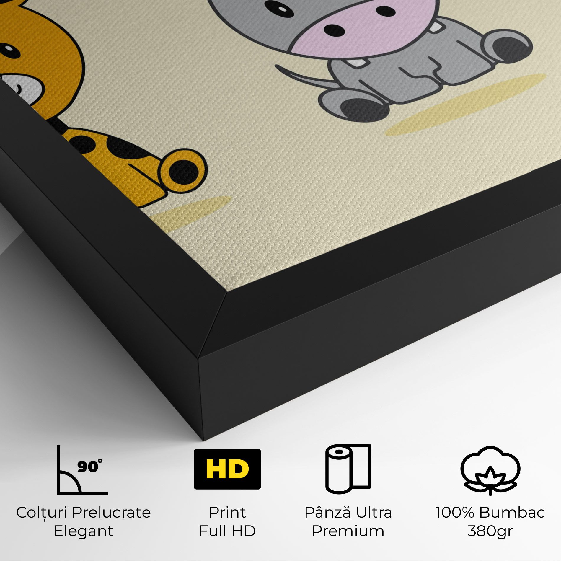 Cream Animals mockup 4