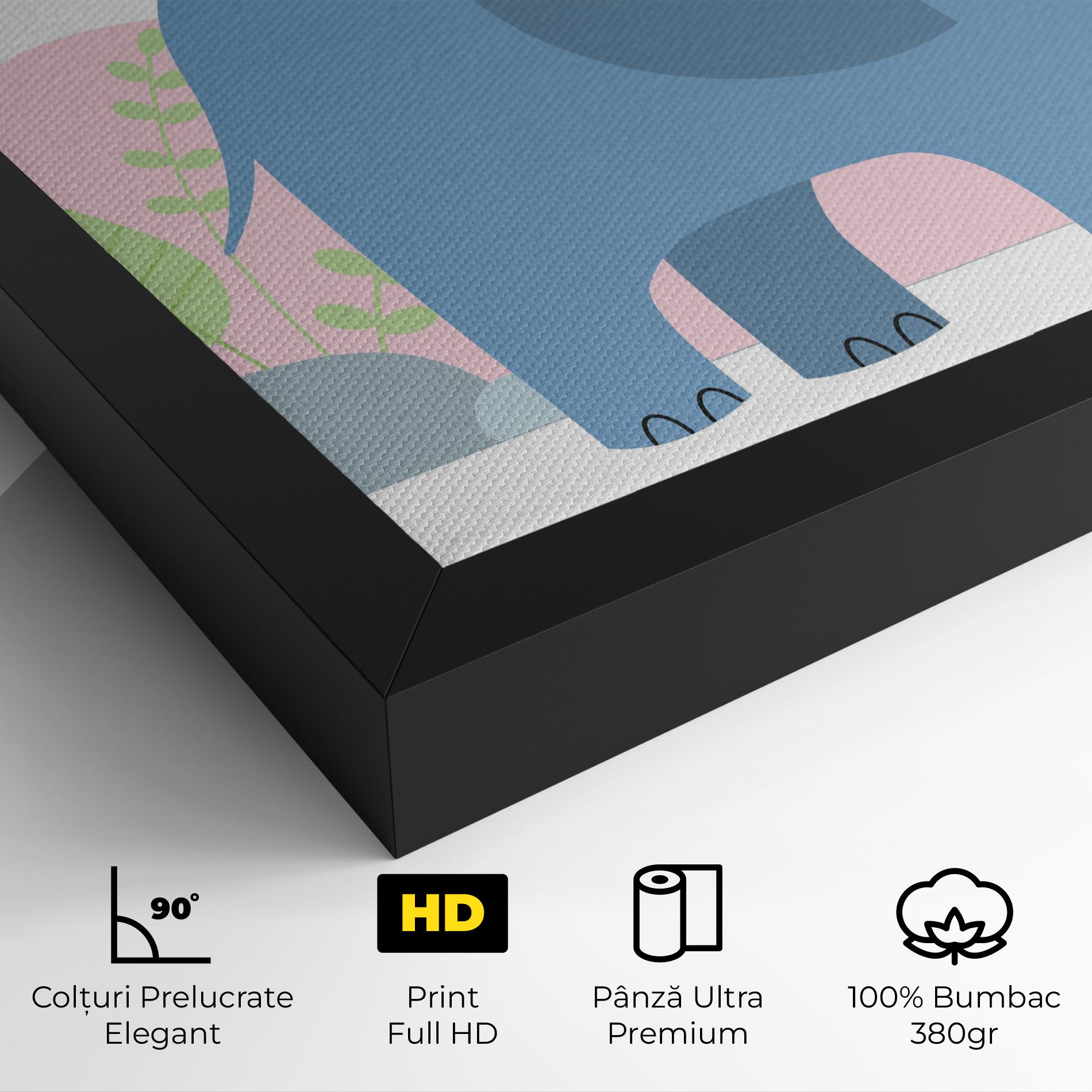 Leaf Cute Elephant mockup 4