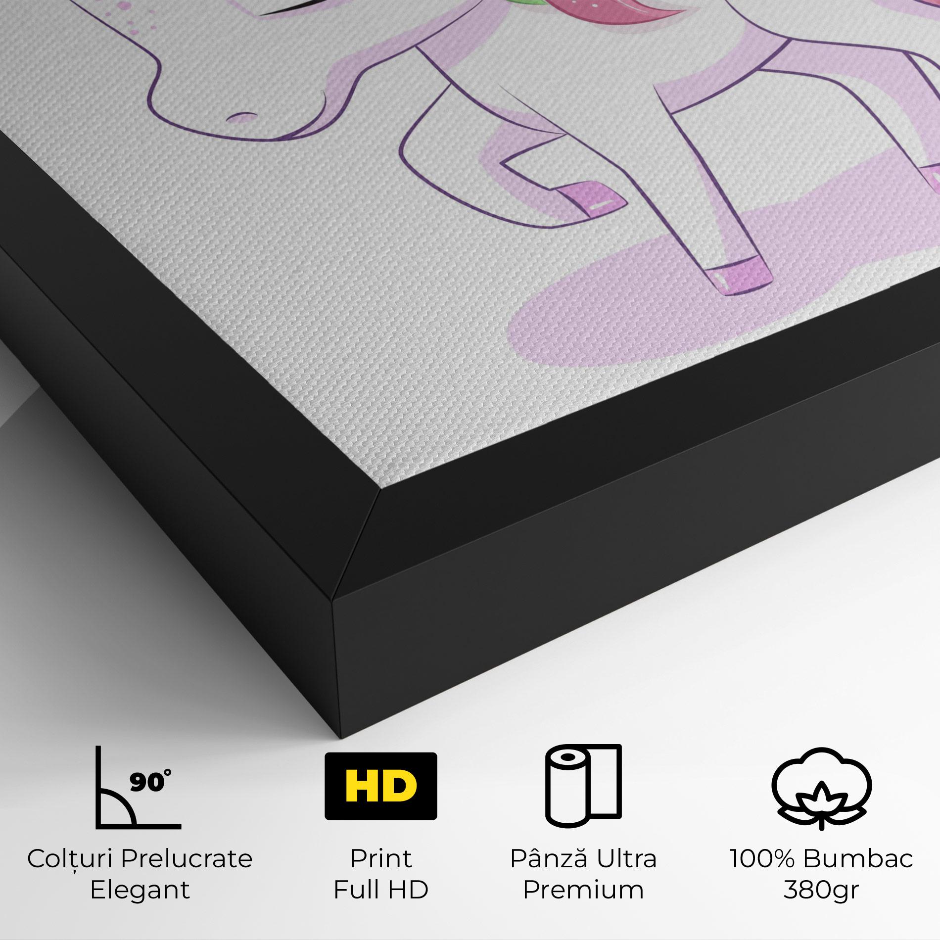 Tablou Canvas Unicorn mockup 4