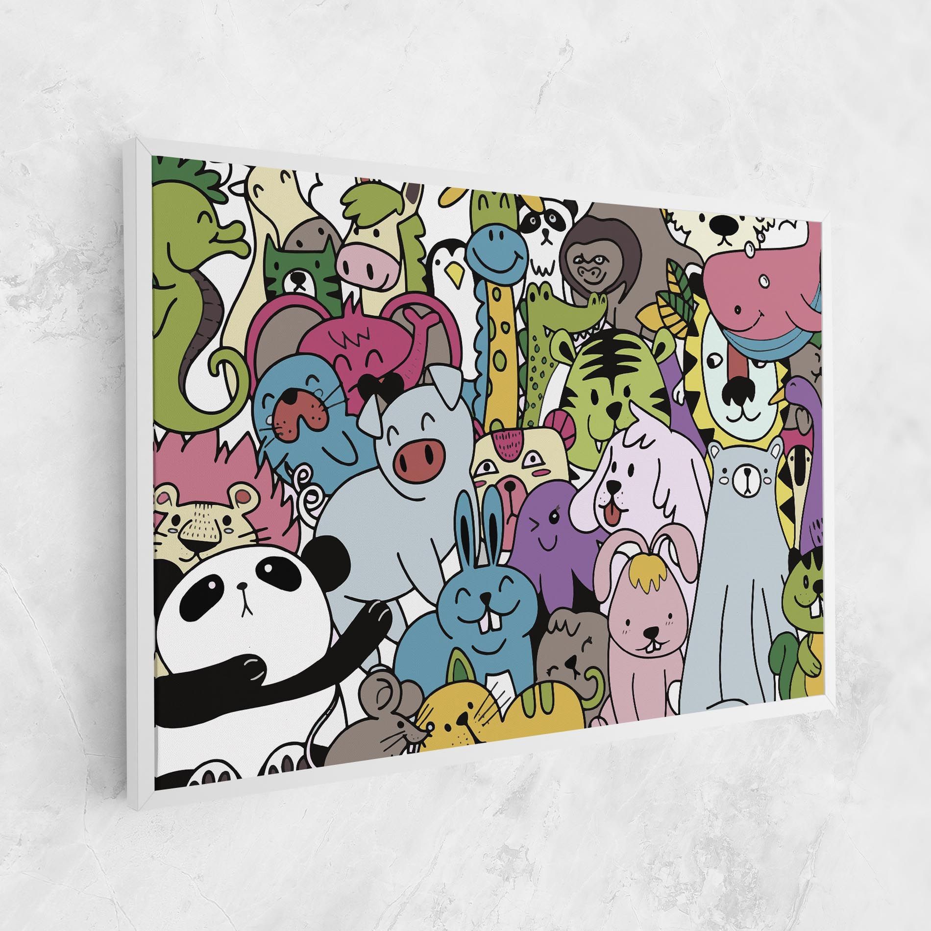 Animals Cartoon mockup 1