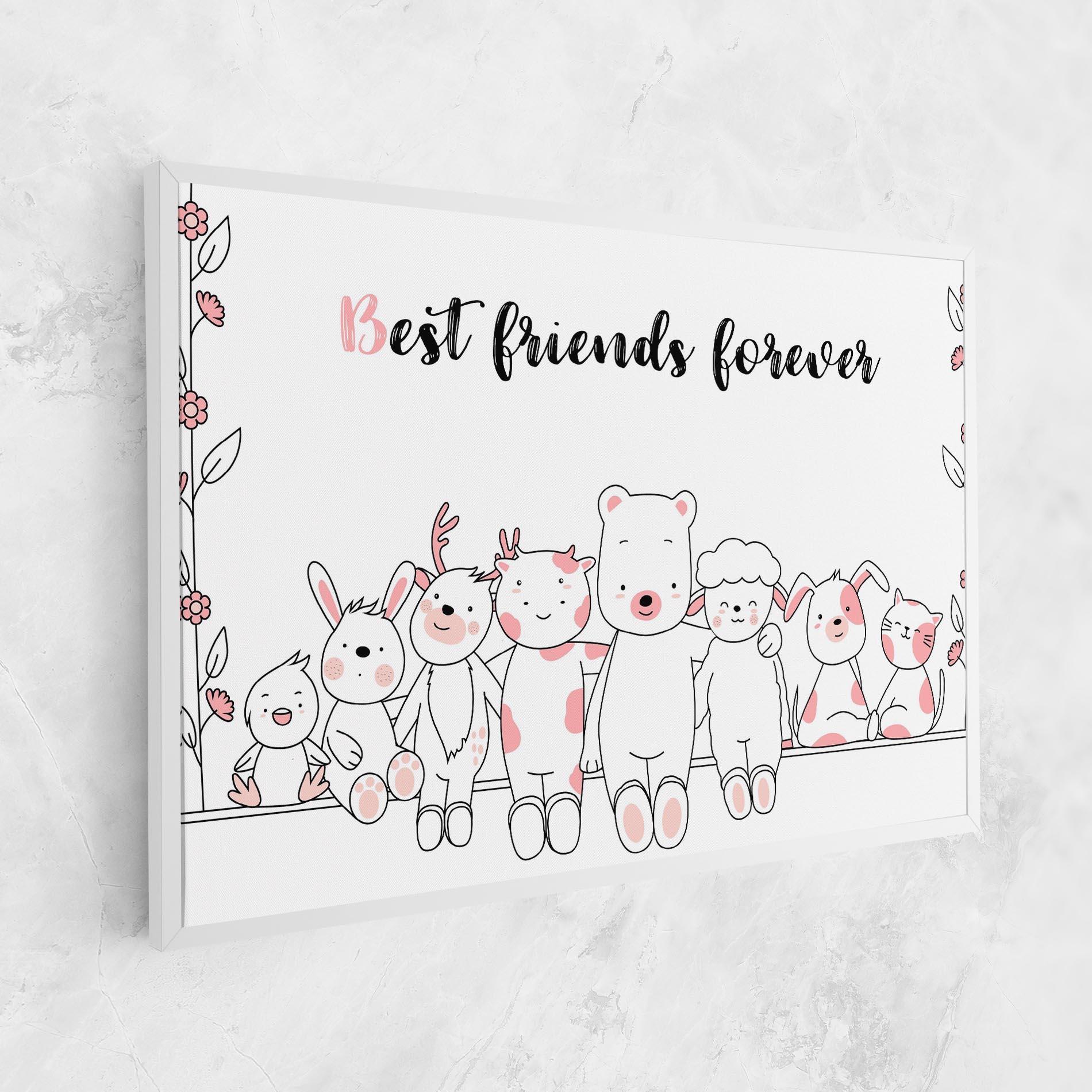 Tablou Canvas Friends Forever mockup 1