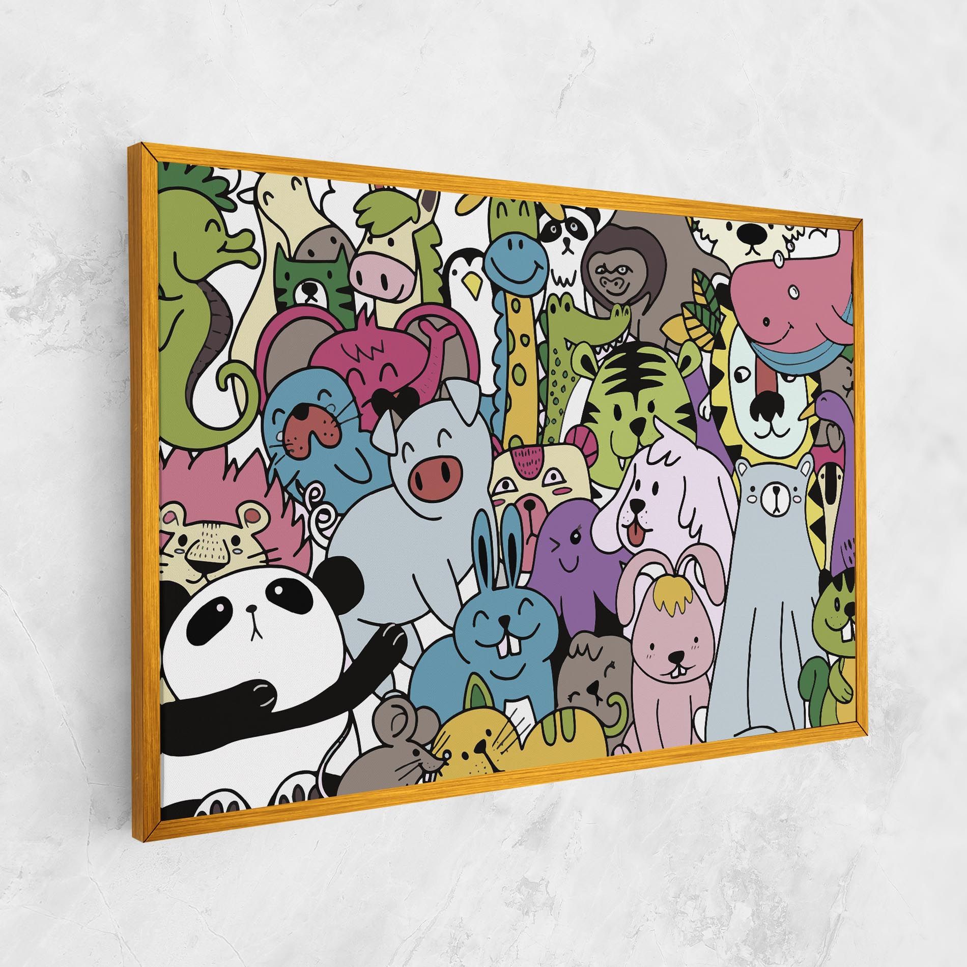 Animals Cartoon mockup 1