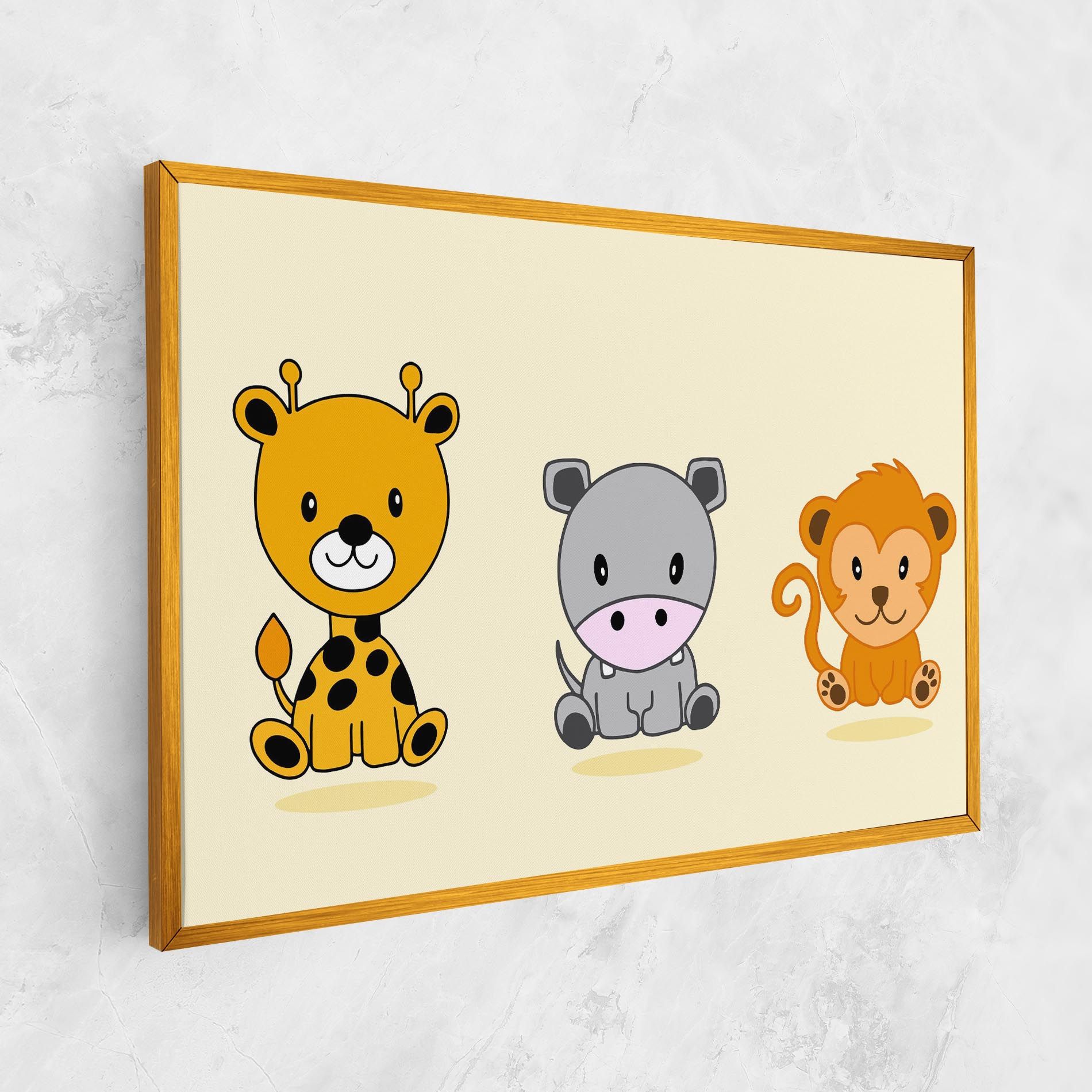 Cream Animals mockup 1
