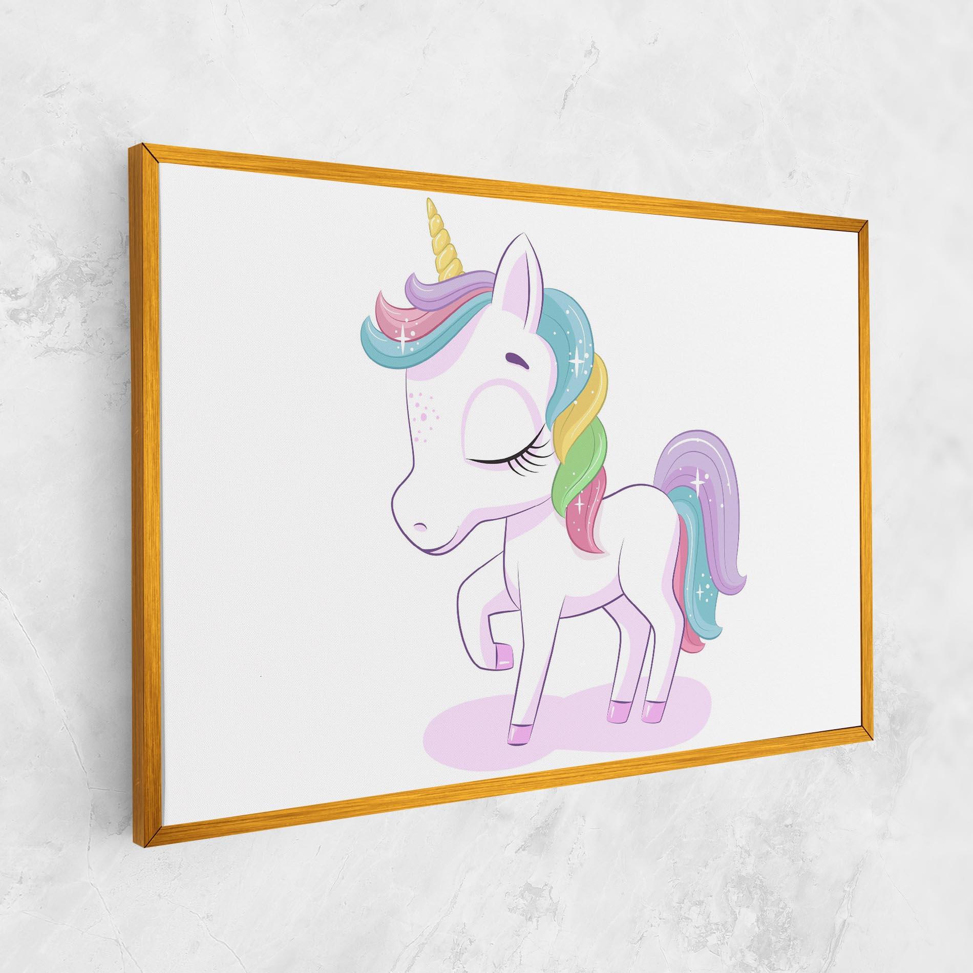 Tablou Canvas Unicorn mockup 1
