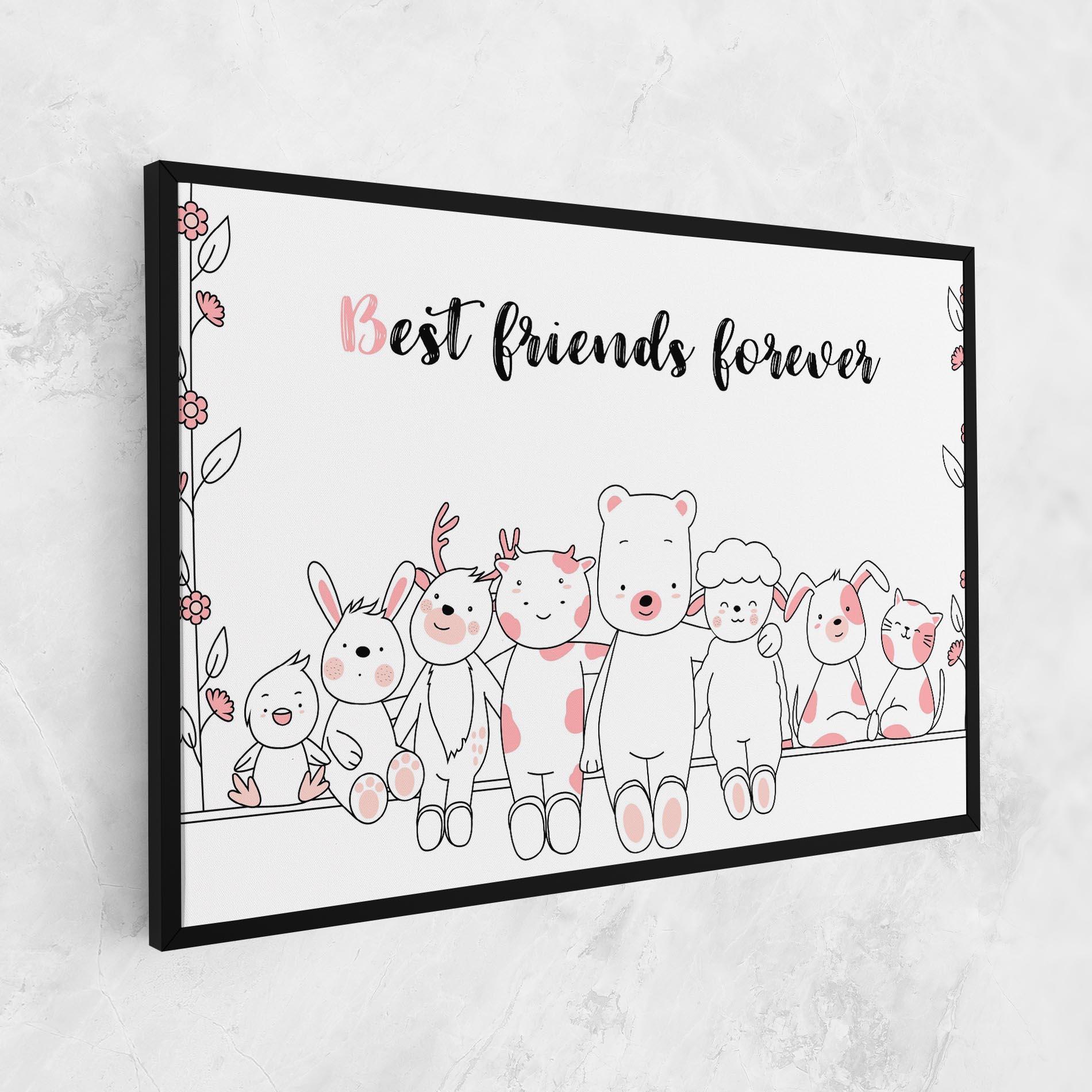Tablou Canvas Friends Forever mockup 1
