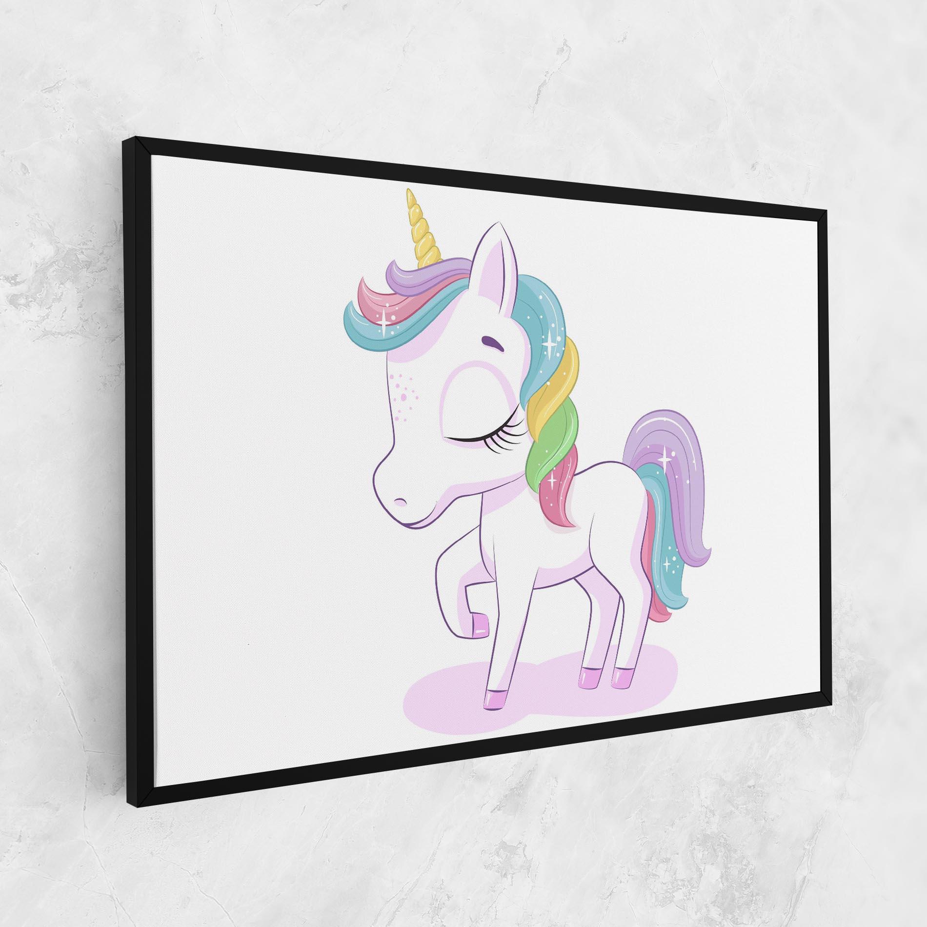 Tablou Canvas Unicorn mockup 1