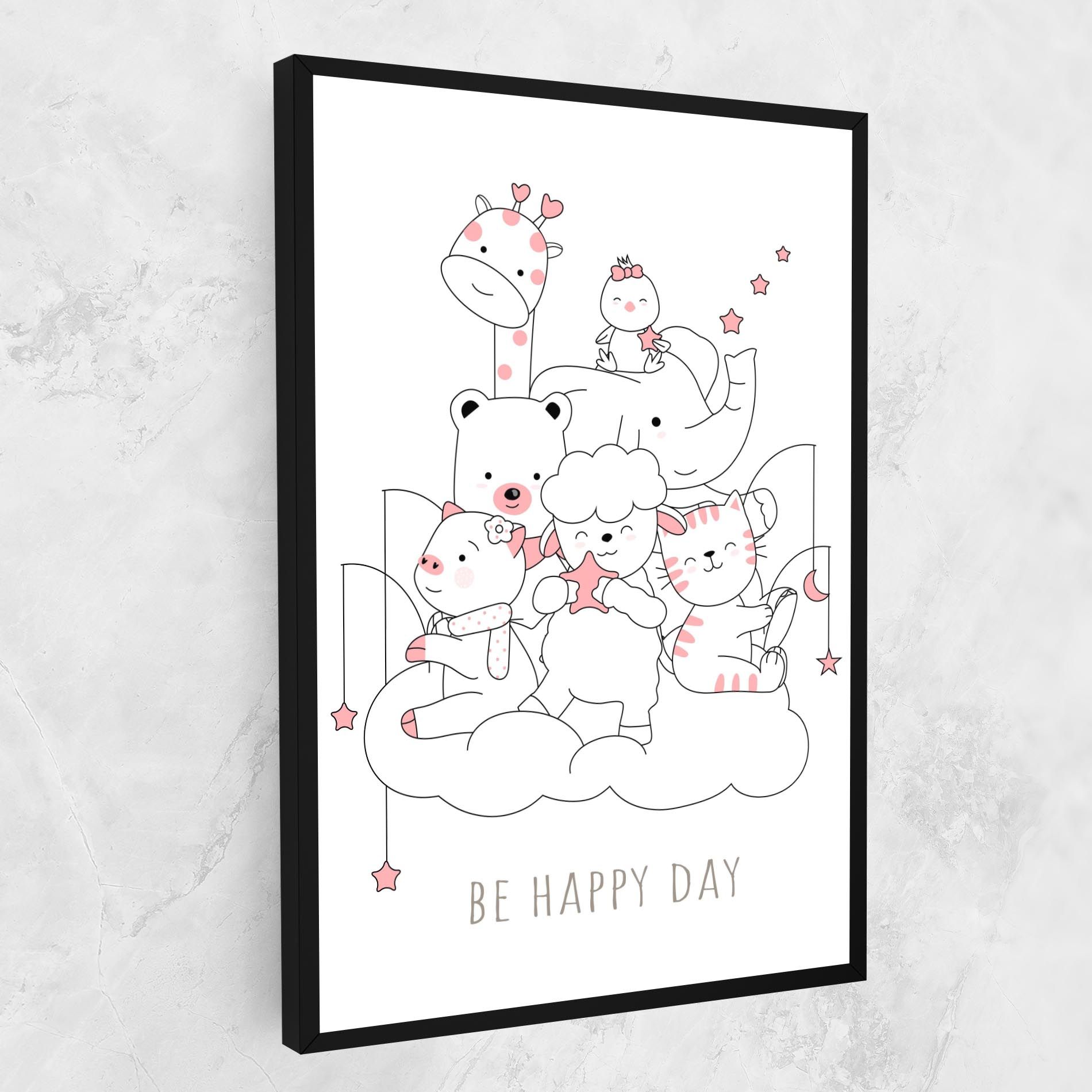Be Happy Day mockup 1