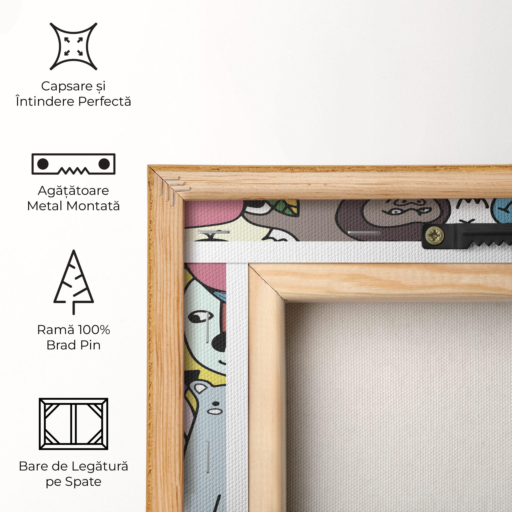 Tablou Canvas Animals Cartoon mockup 5