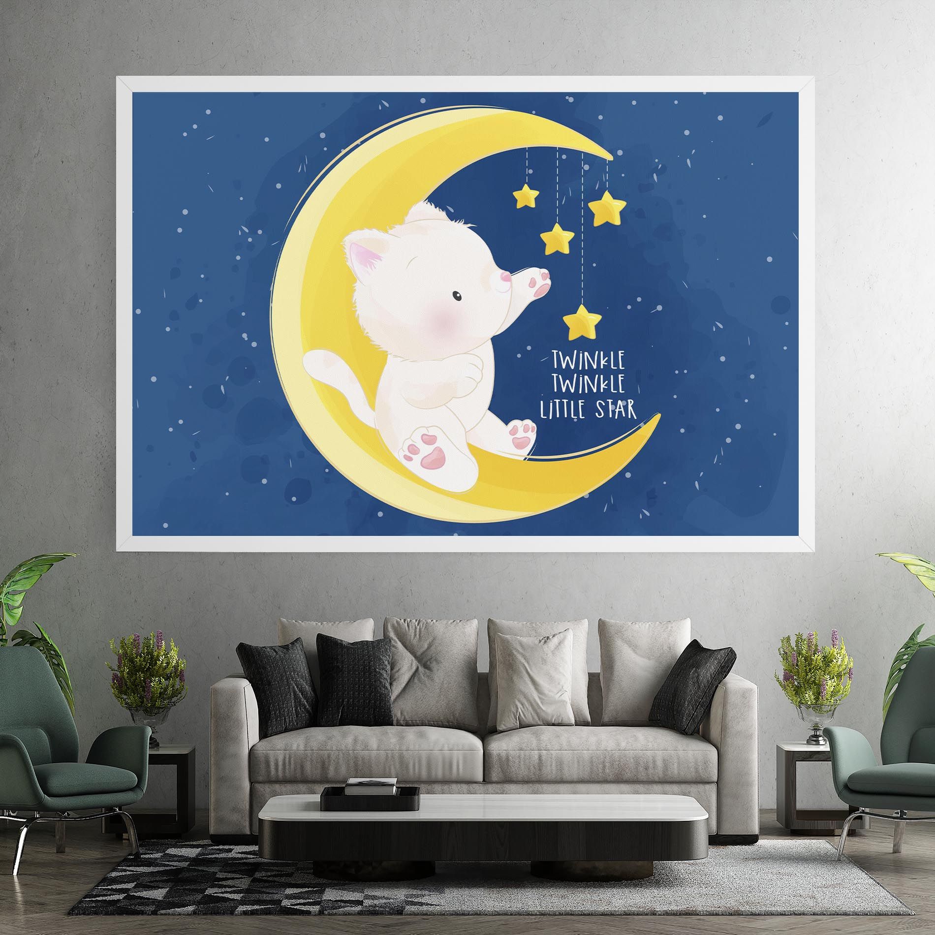 Cat Moon Star mockup 7