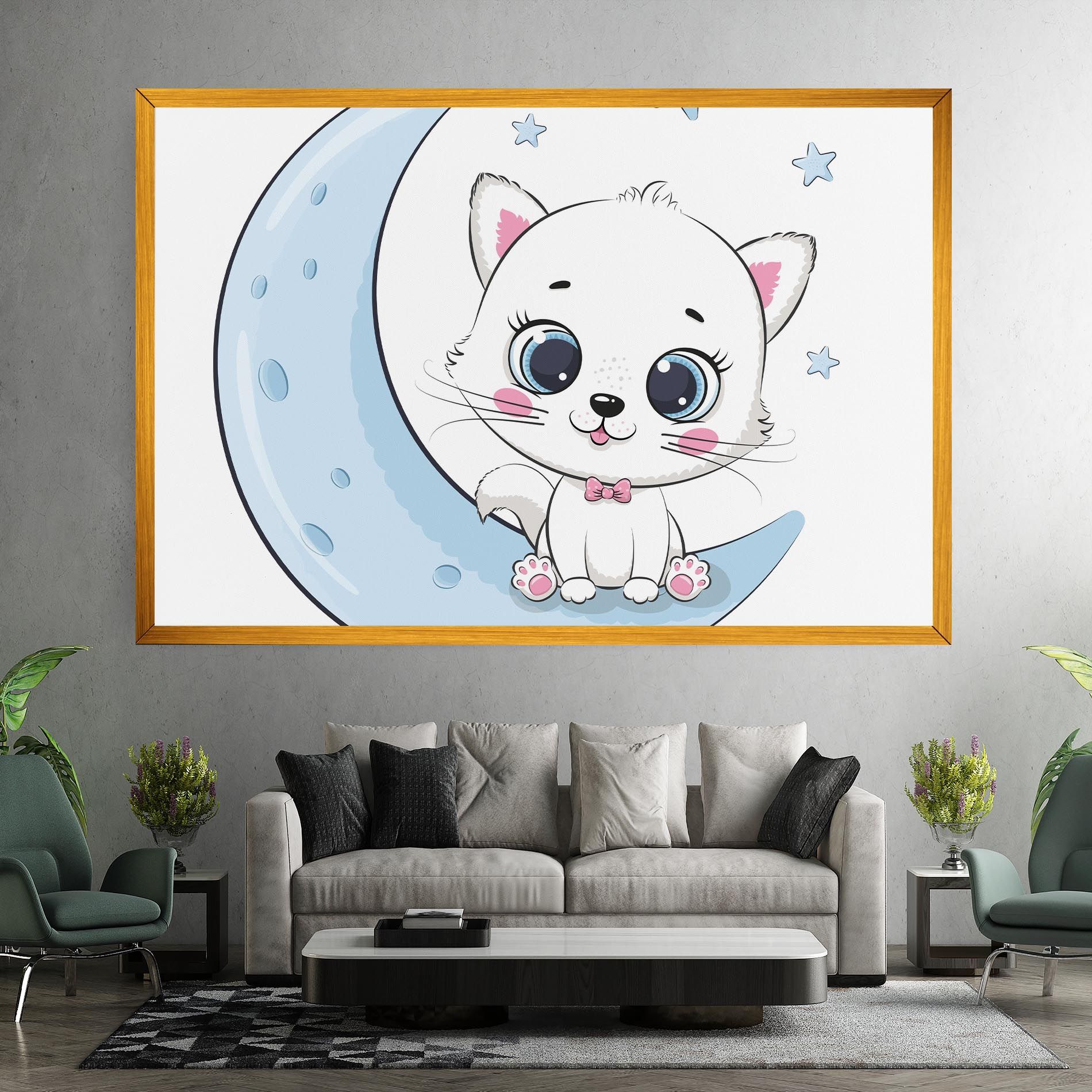 Blue Moon Cat mockup 7