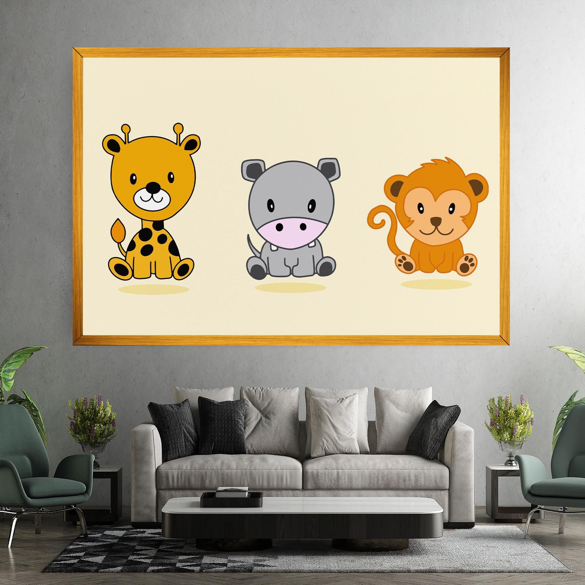 Cream Animals mockup 7