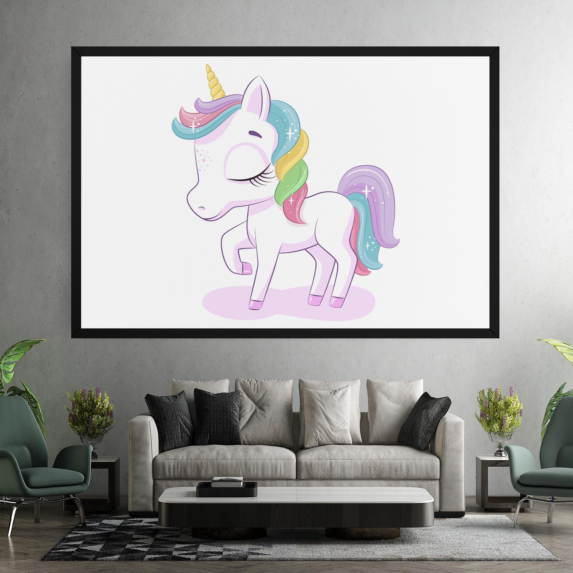 Tablou Canvas Unicorn mockup 7