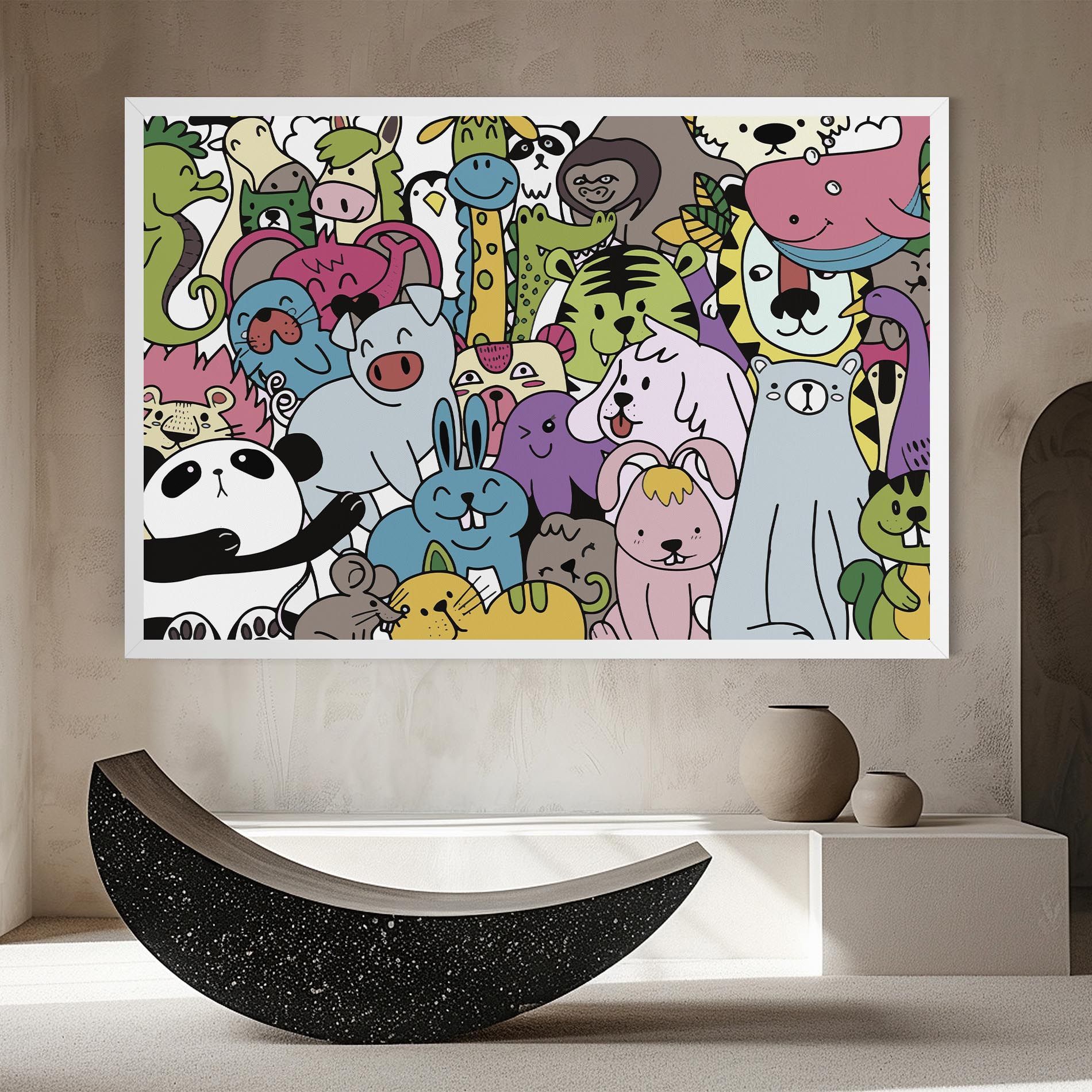 Animals Cartoon mockup 8