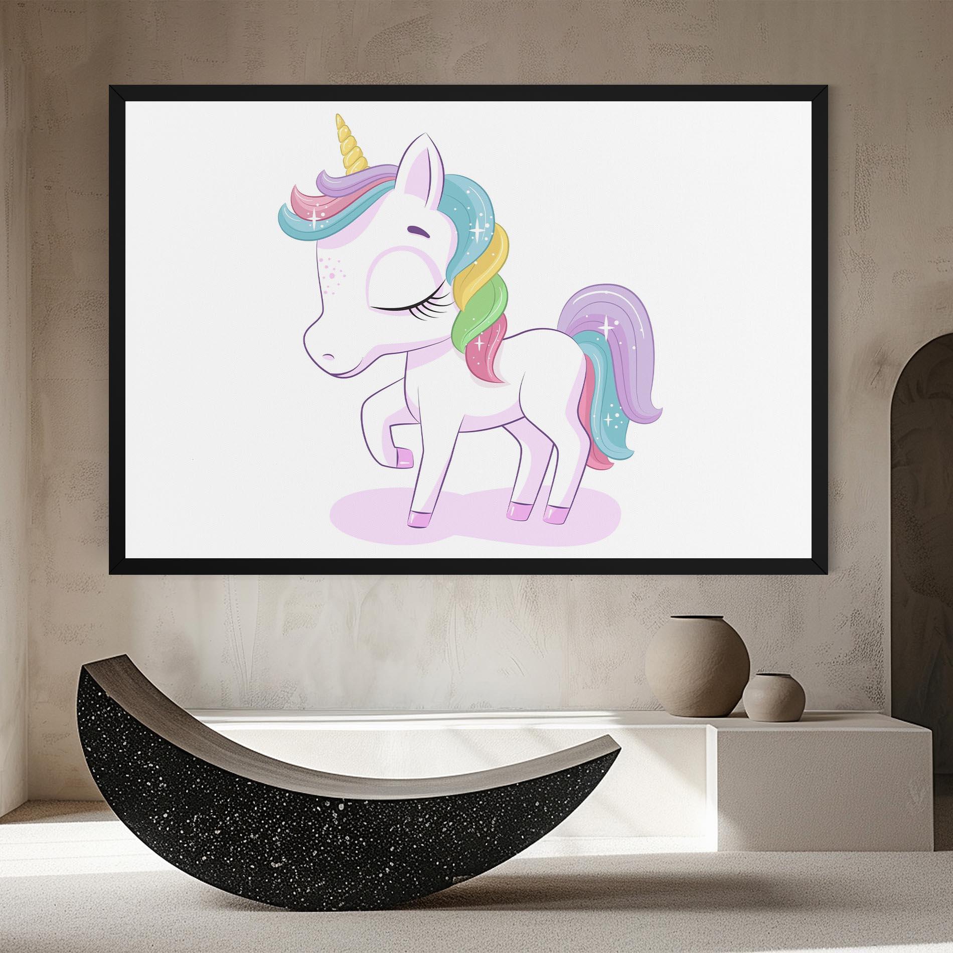 Tablou Canvas Unicorn mockup 8