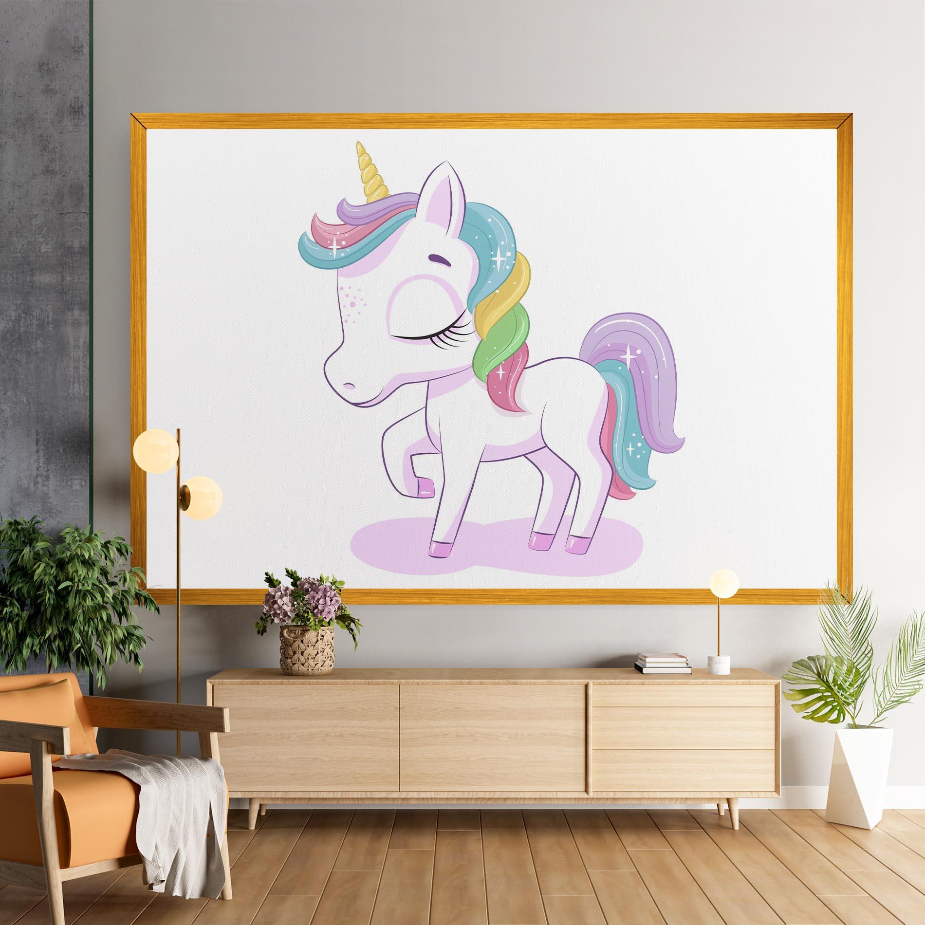 Tablou Canvas Unicorn mockup 9