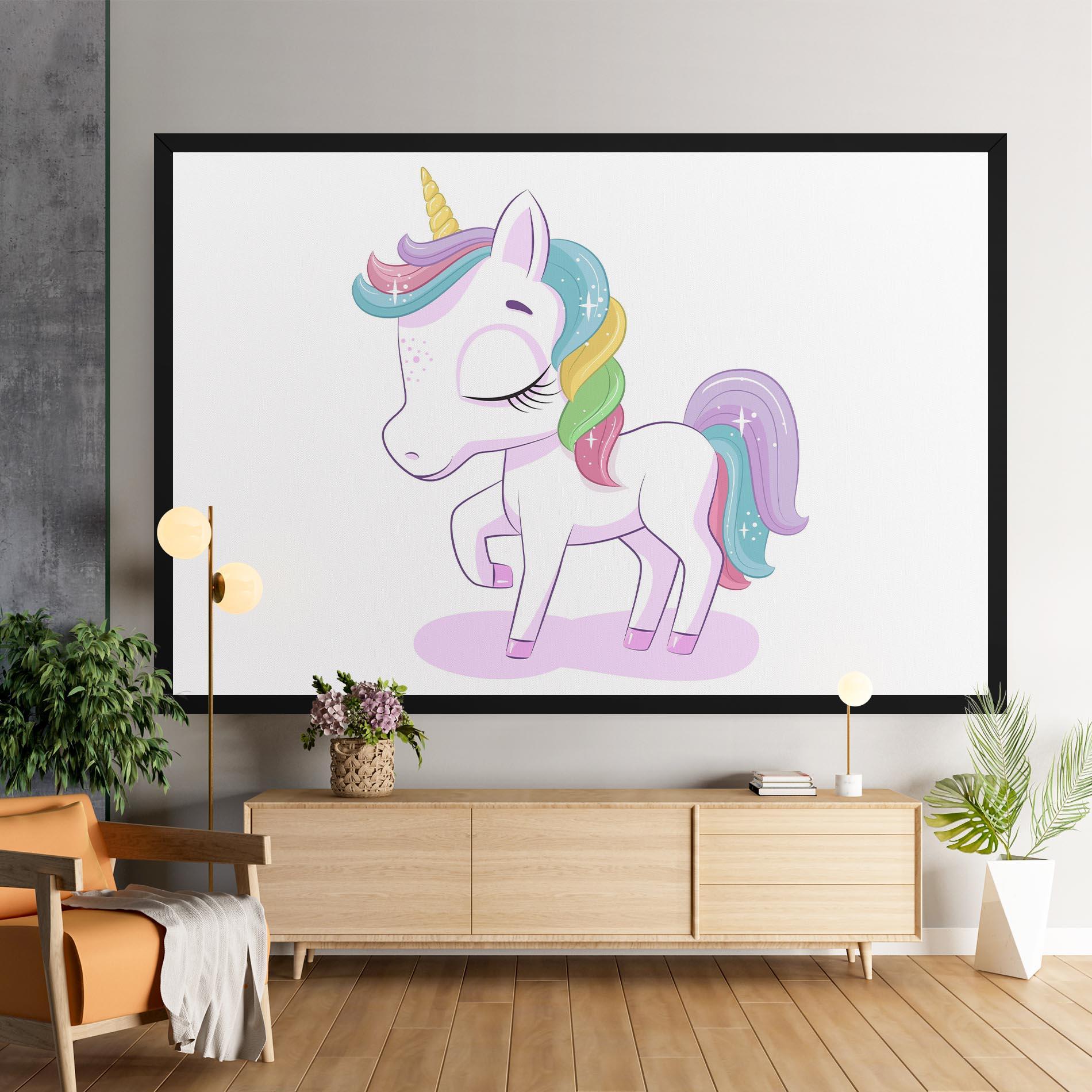 Tablou Canvas Unicorn mockup 9