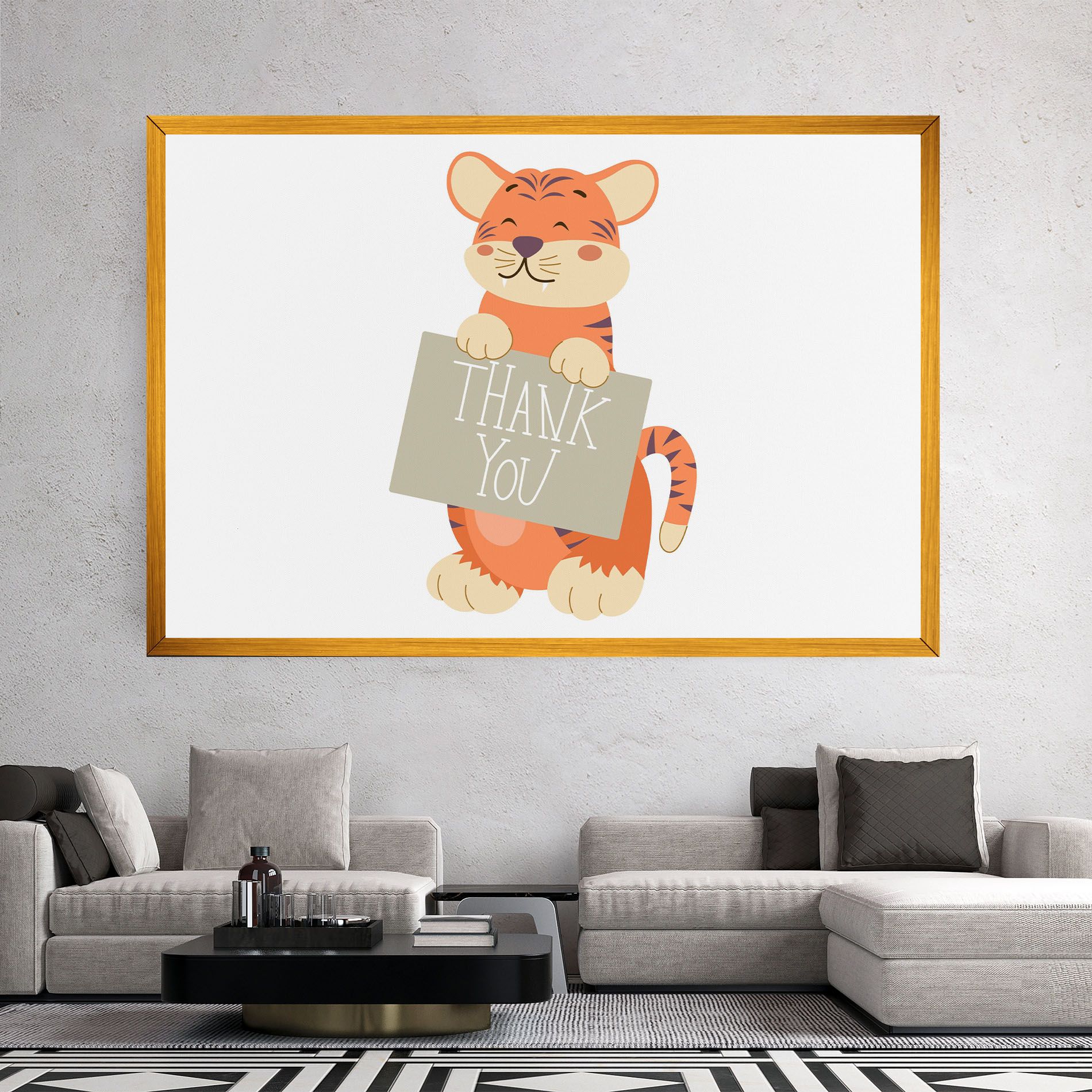 Tiger Thank U mockup 2