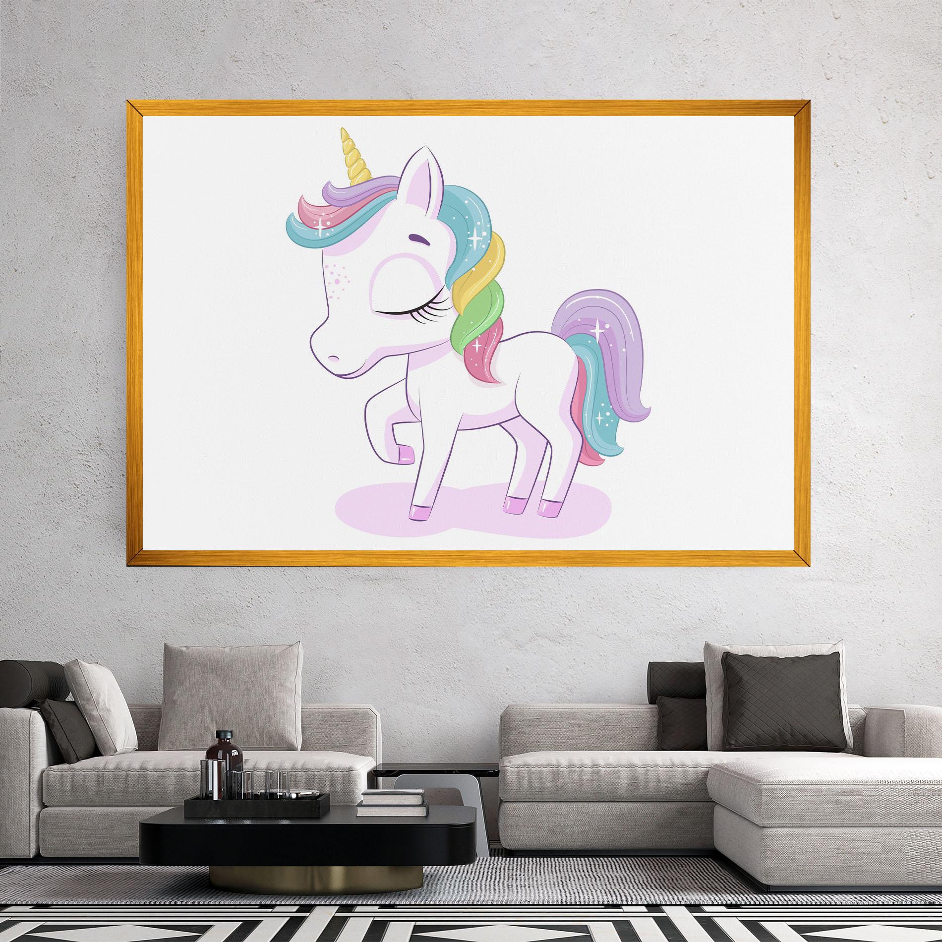 Tablou Canvas Unicorn mockup 2