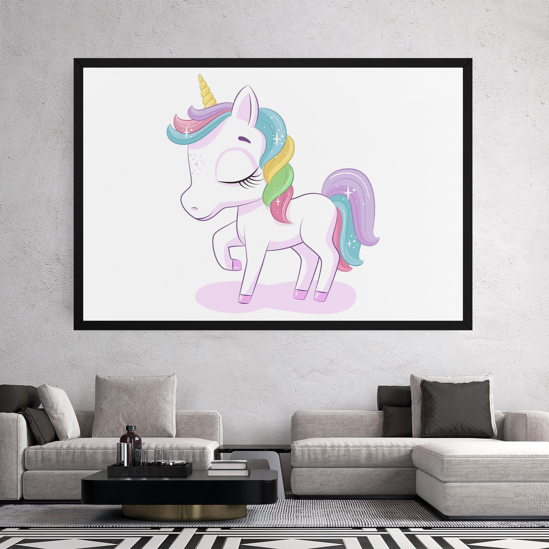 Tablou Canvas Unicorn mockup 2