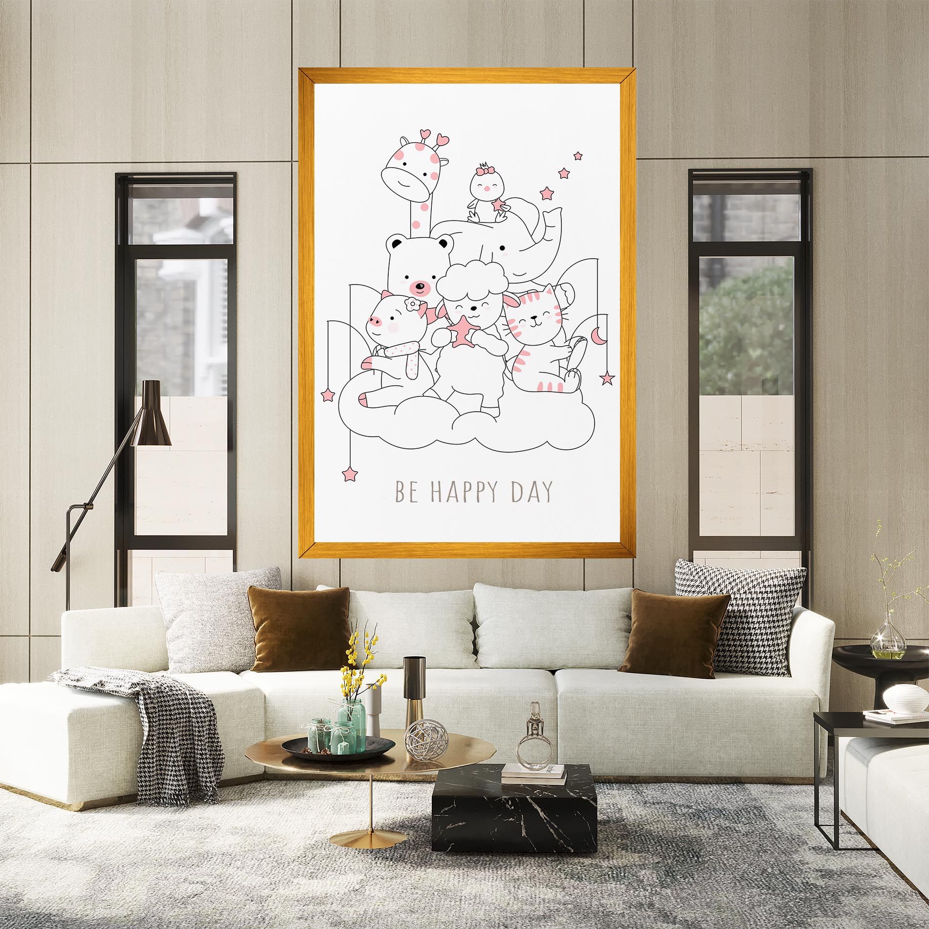 Be Happy Day mockup 2