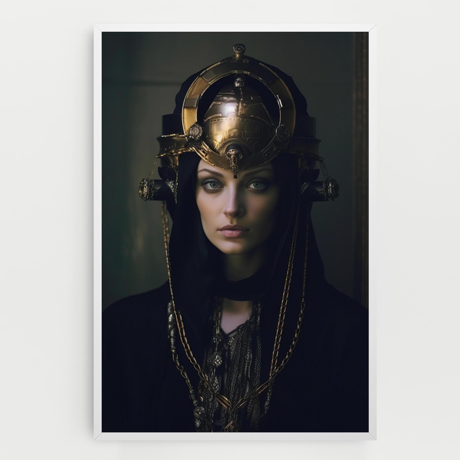 Tablou Canvas Gold Headpiece mockup 0