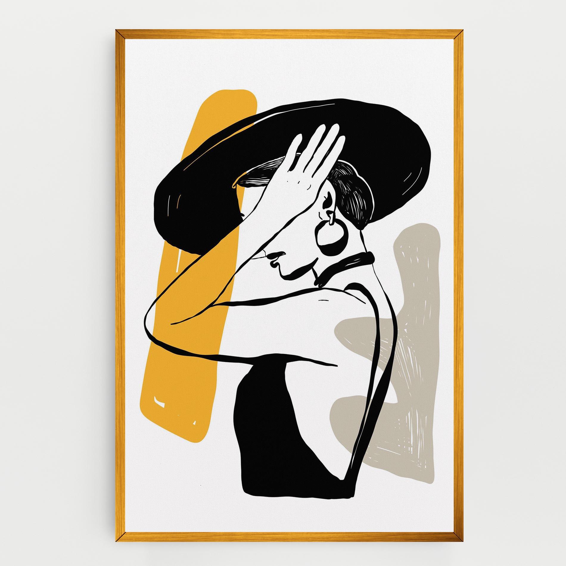 Tablou Canvas Big Earring mockup 0