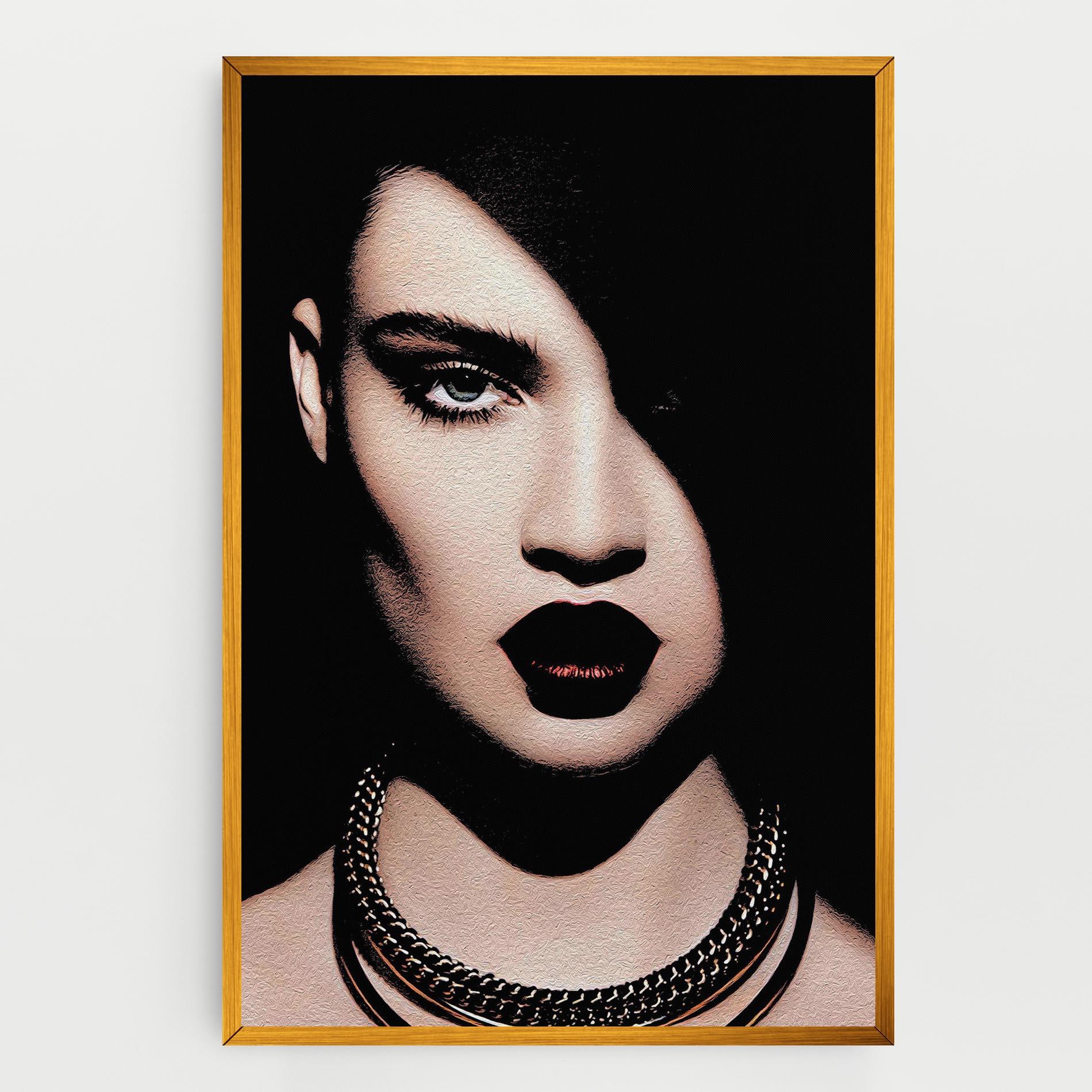 Tablou Canvas Gold Necklace mockup 0