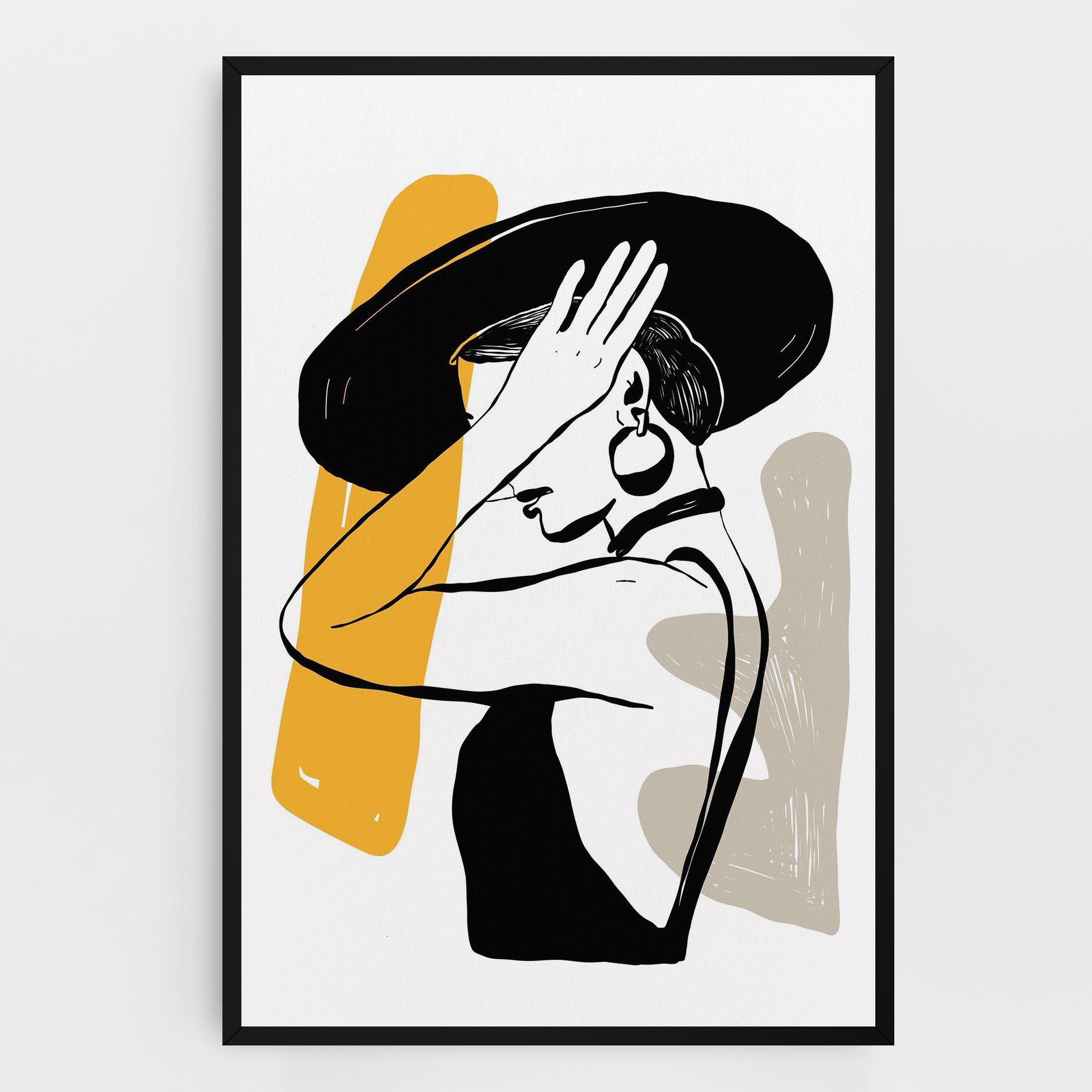 Tablou Canvas Big Earring mockup 0