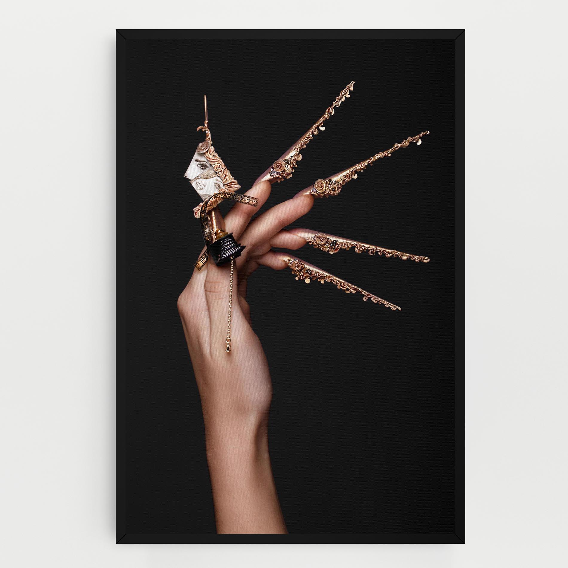 Tablou Canvas Creative Design Nails mockup 0