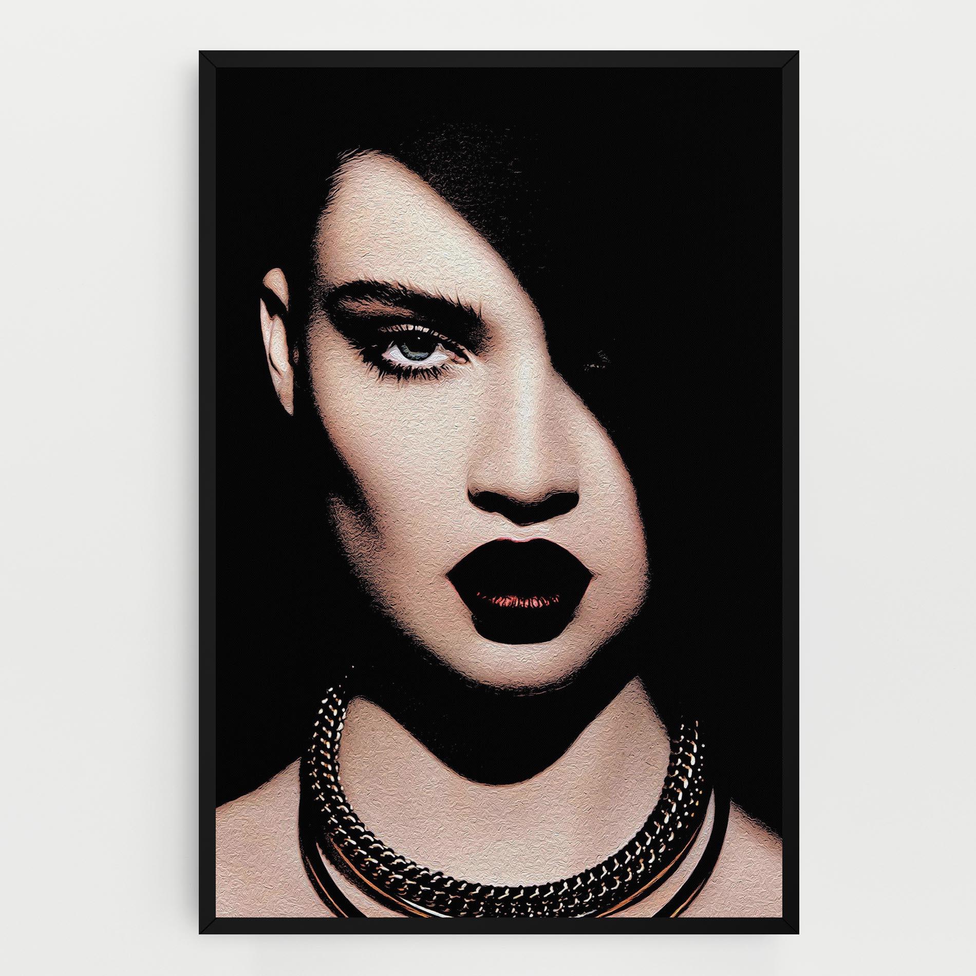 Tablou Canvas Gold Necklace mockup 0