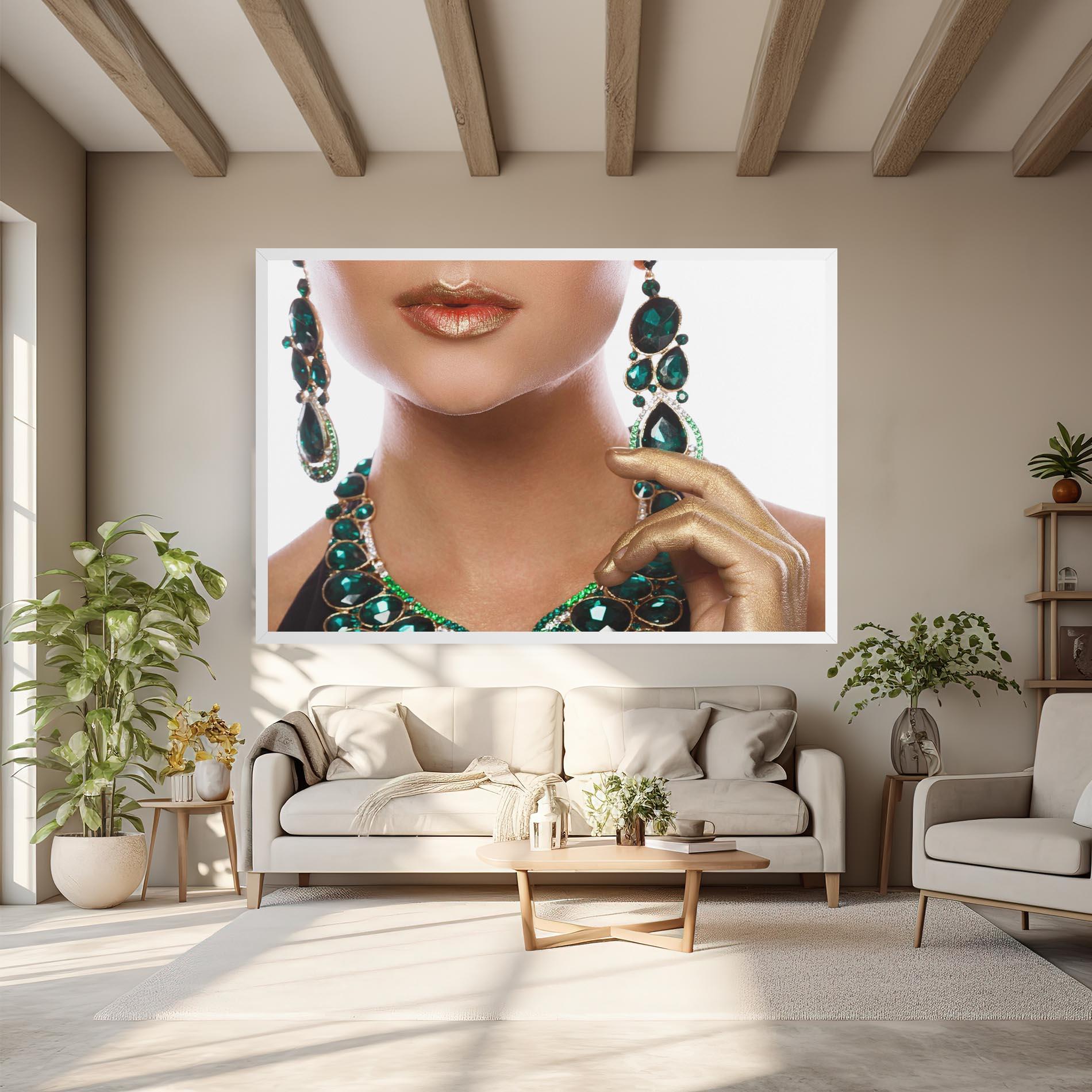 Tablou Canvas Green Accessory mockup 6