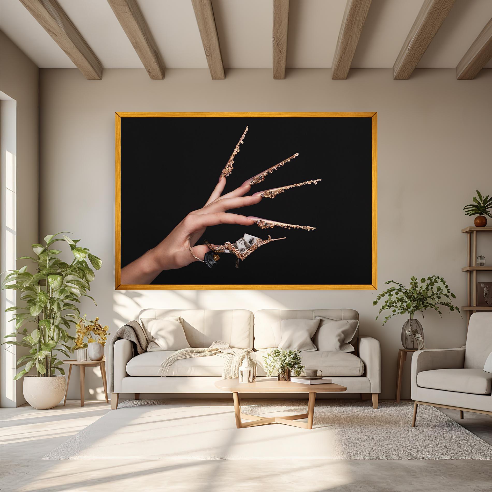 Tablou Canvas Creative Manicure mockup 6