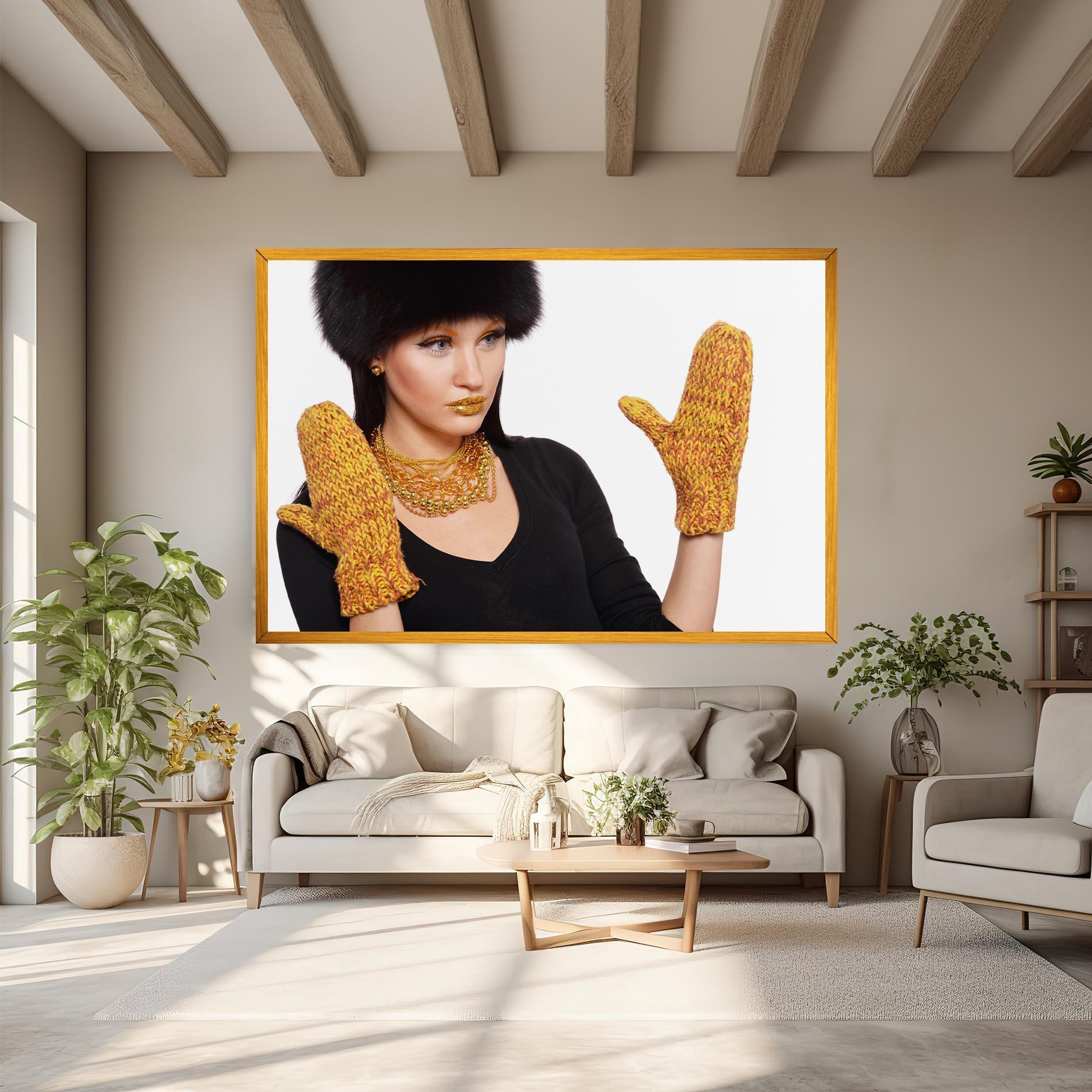 Tablou Canvas Gold Accessories mockup 6