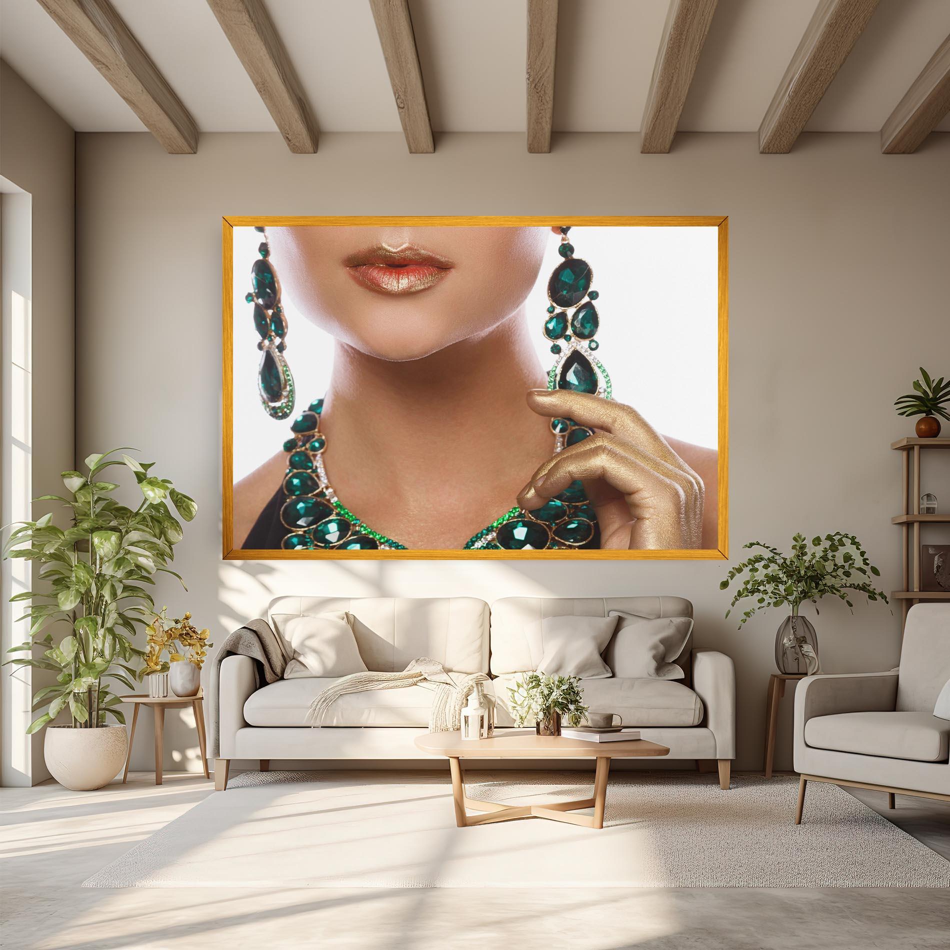 Tablou Canvas Green Accessory mockup 6