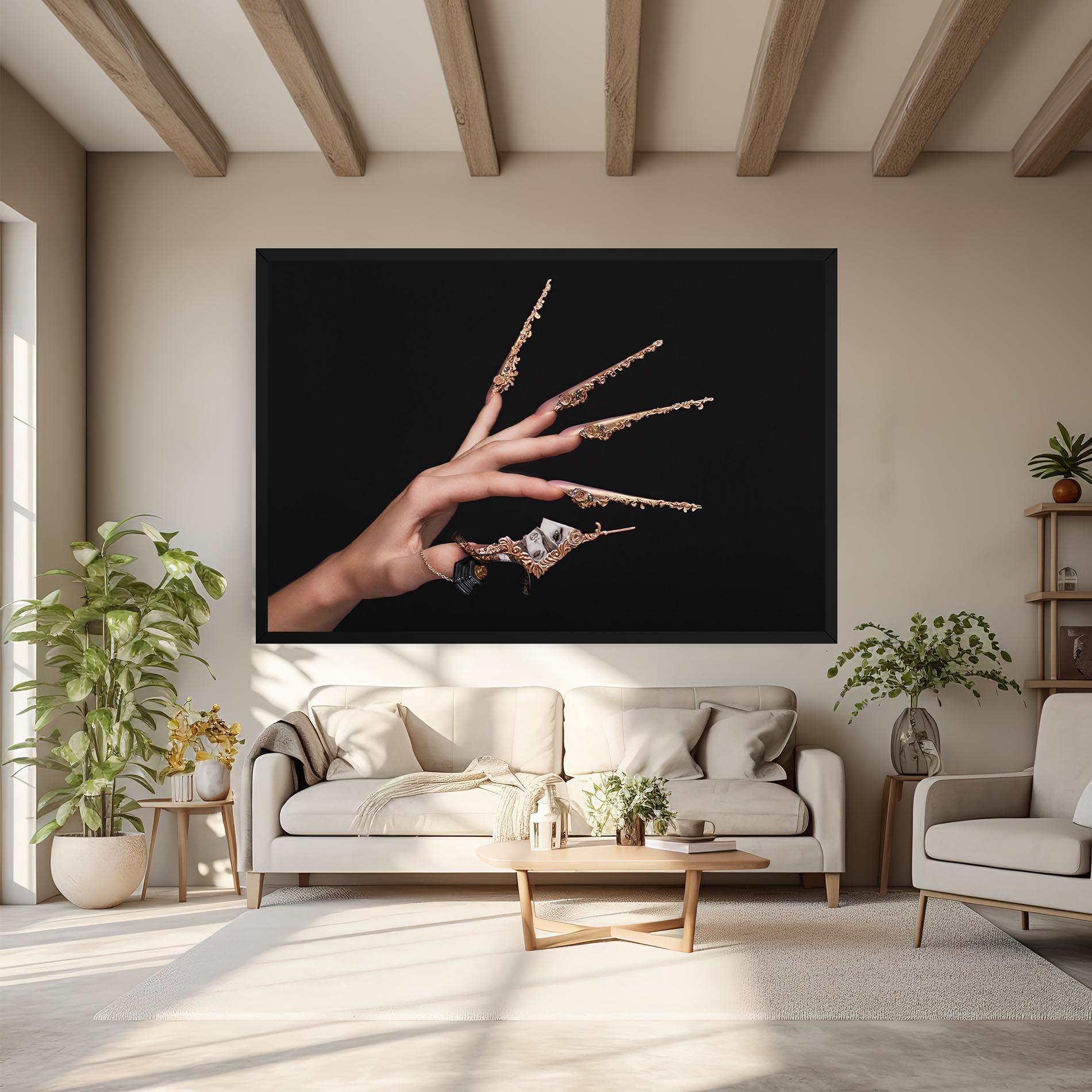 Tablou Canvas Creative Manicure mockup 6